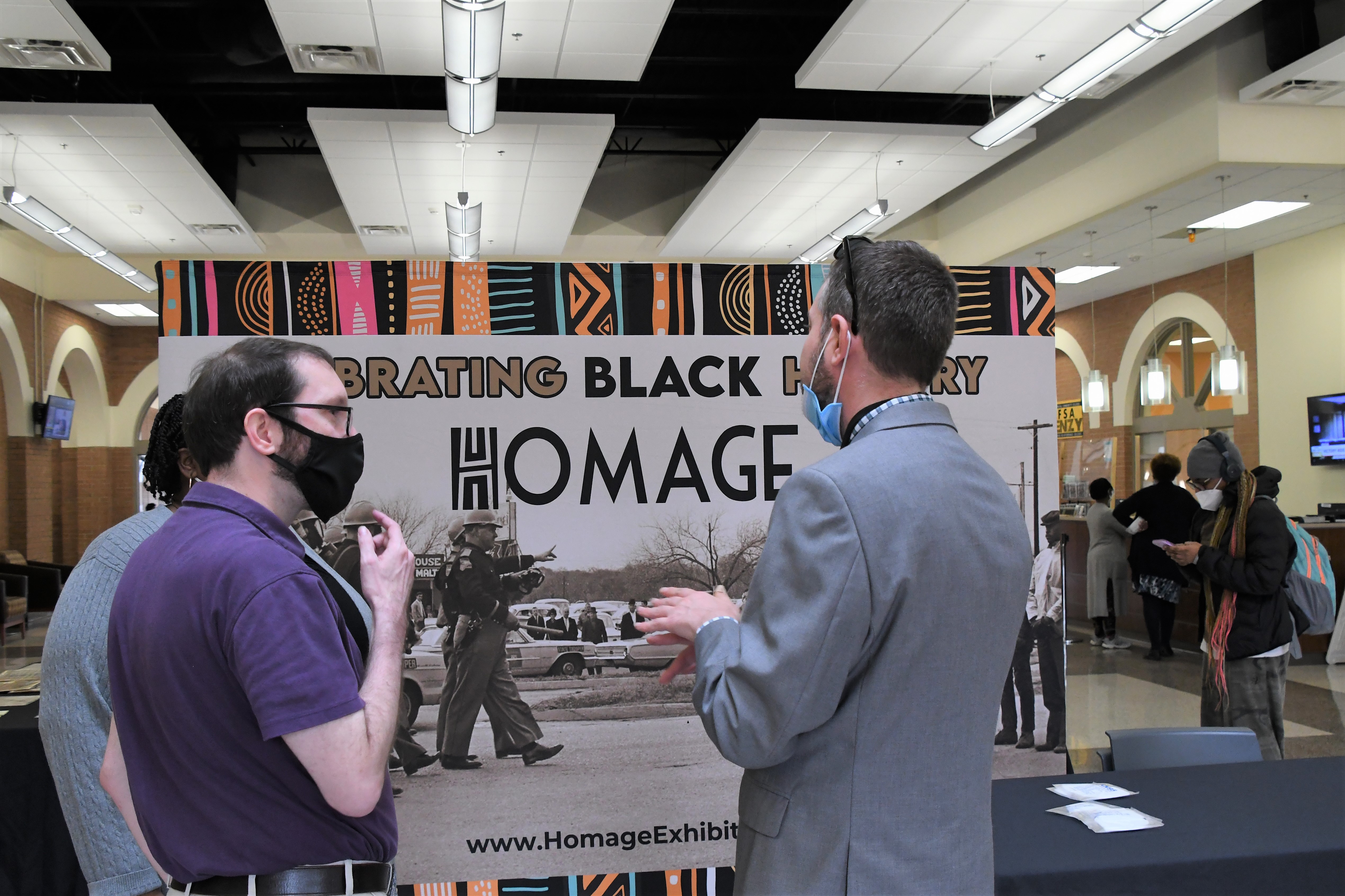 Homage Exhibit at FTCC - Feb. 3, 2022
