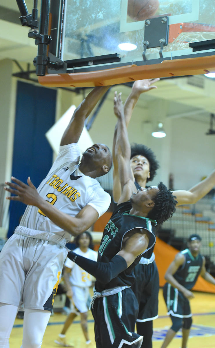 Men's basketball vs Guilford Tech - Feb. 19, 2020