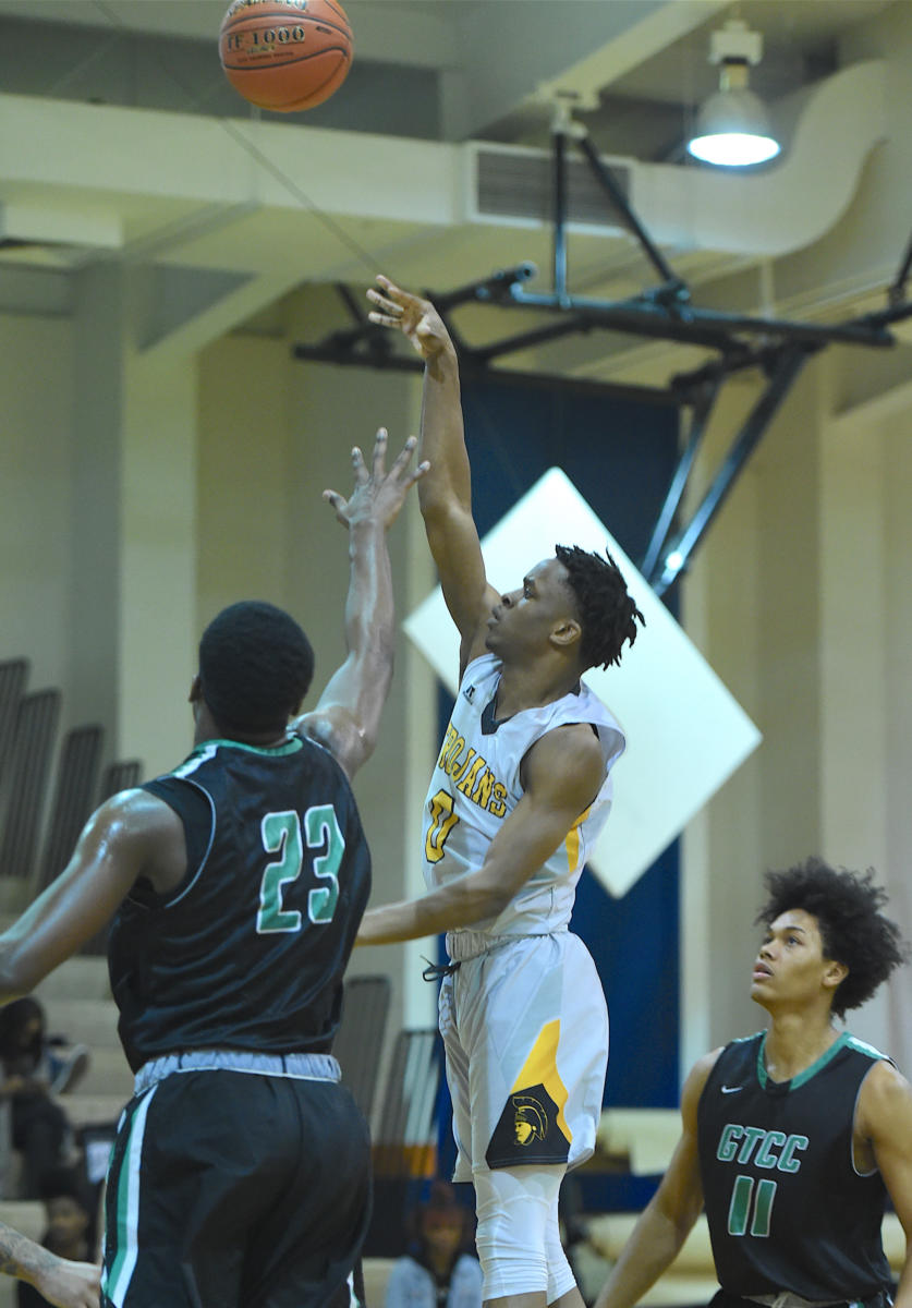 Men's basketball vs Guilford Tech - Feb. 19, 2020