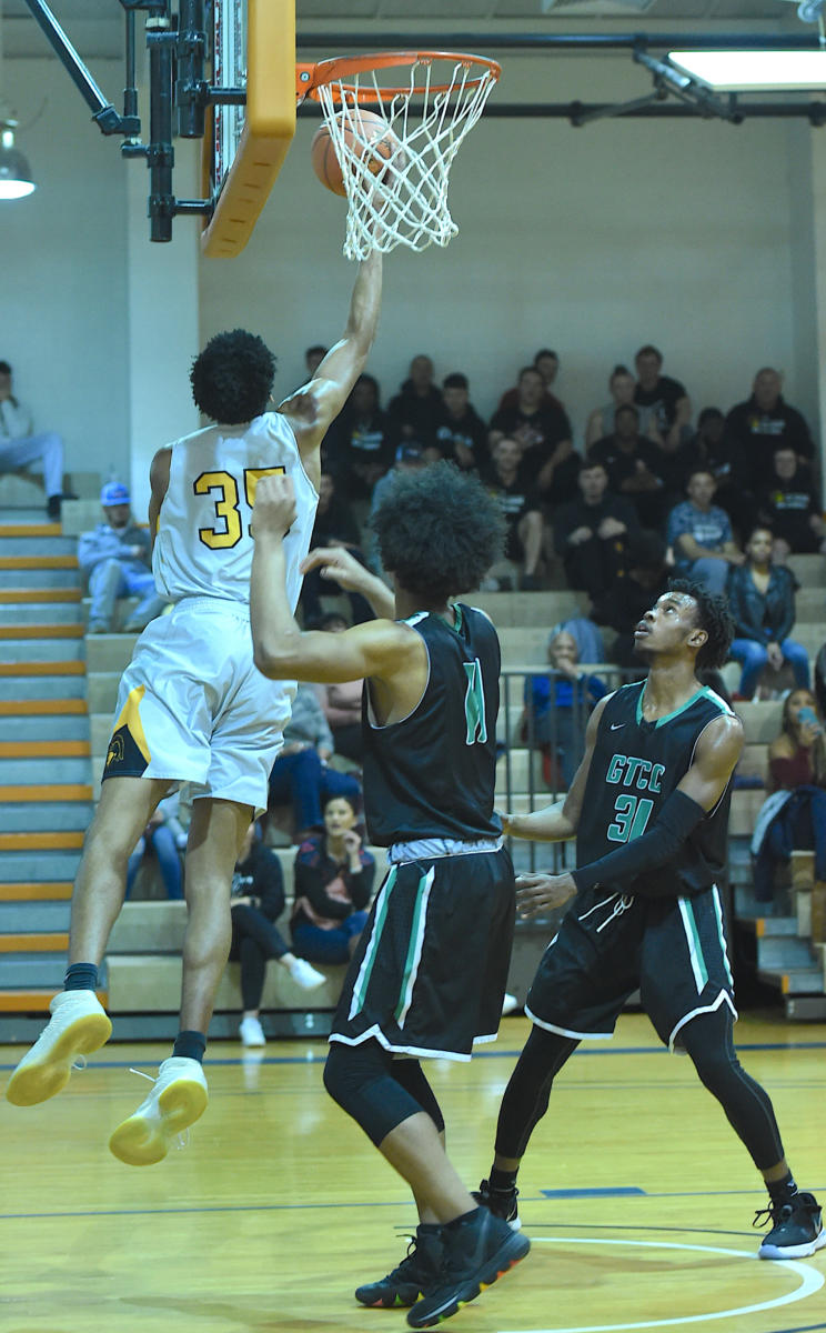 Men's basketball vs Guilford Tech - Feb. 19, 2020