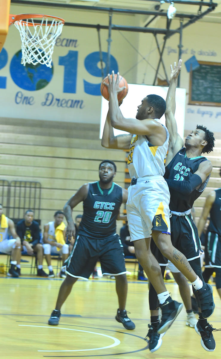 Men's basketball vs Guilford Tech - Feb. 19, 2020