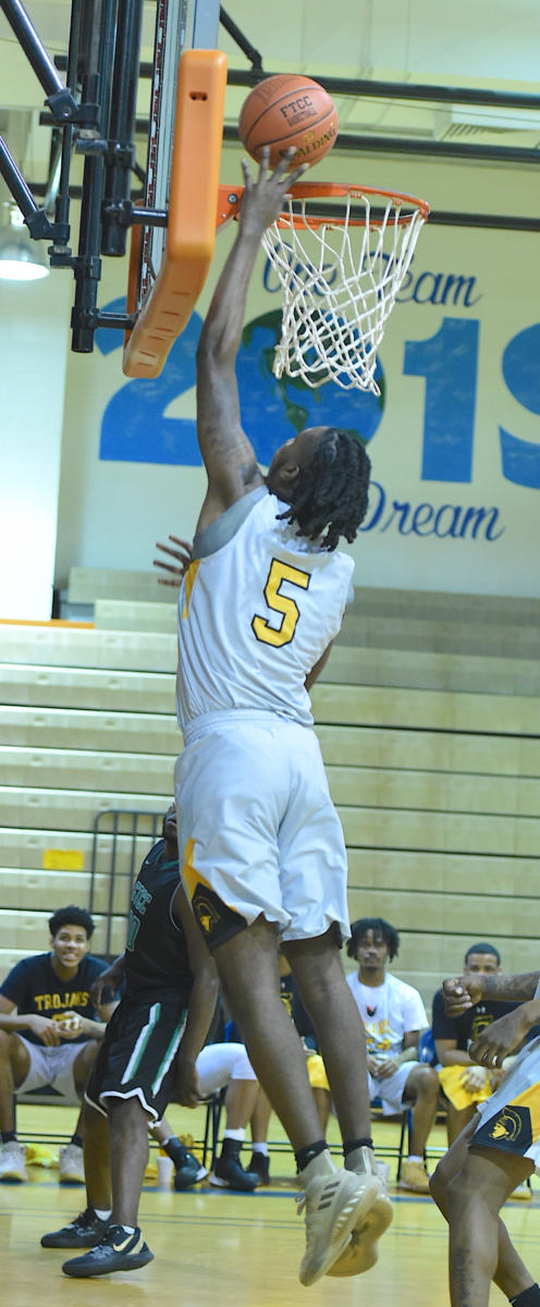 Men's basketball vs Guilford Tech - Feb. 19, 2020