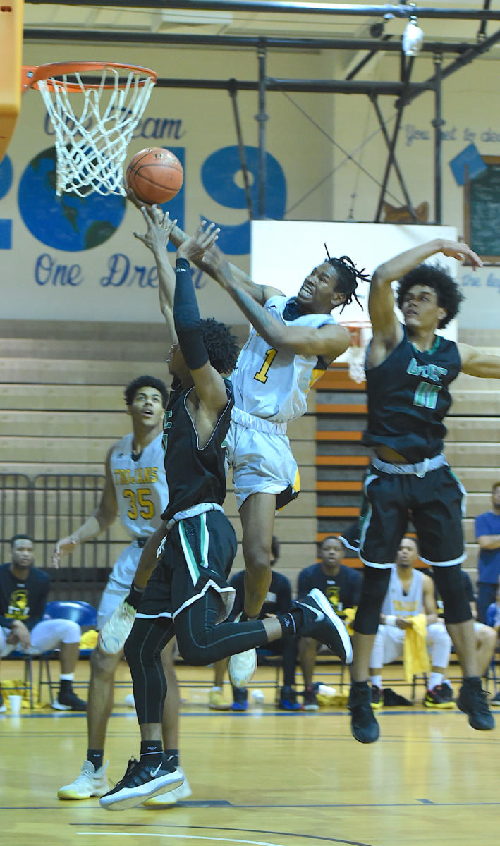 Men's basketball vs Guilford Tech - Feb. 19, 2020