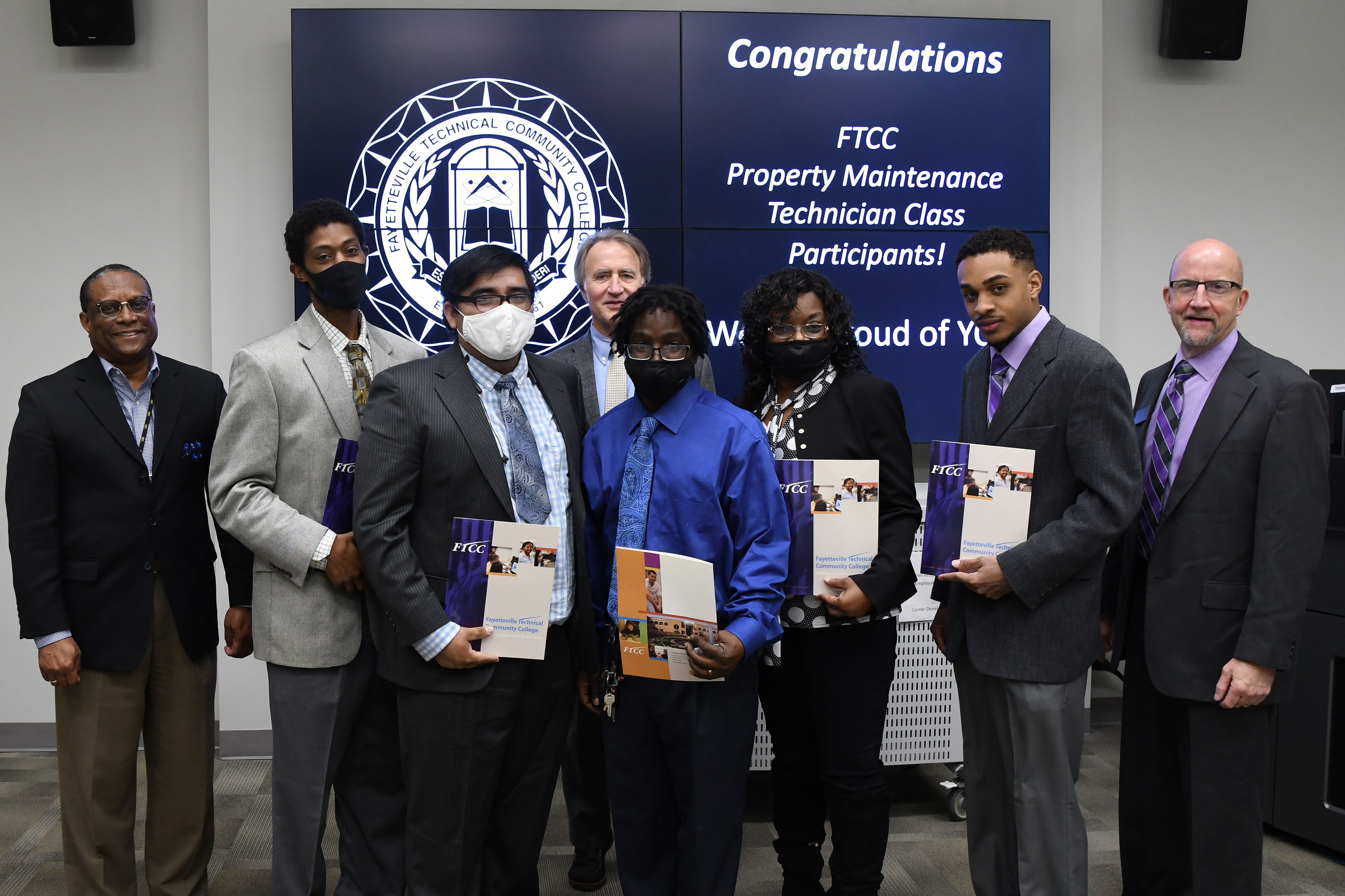 Property Maintenance Technician ceremony - Dec. 15, 2021