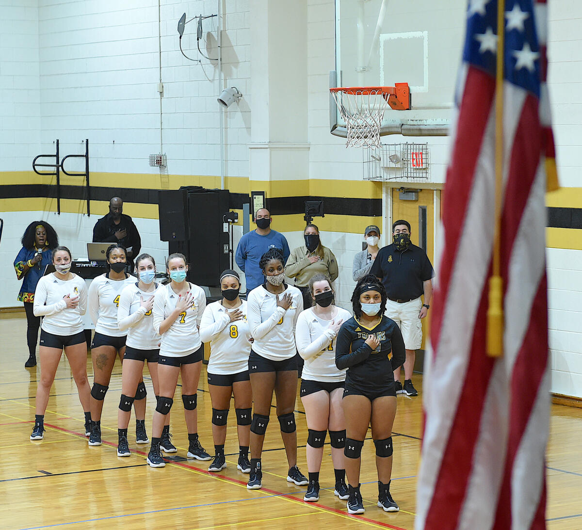 Volleyball vs Guilford Tech - Feb. 16, 2021