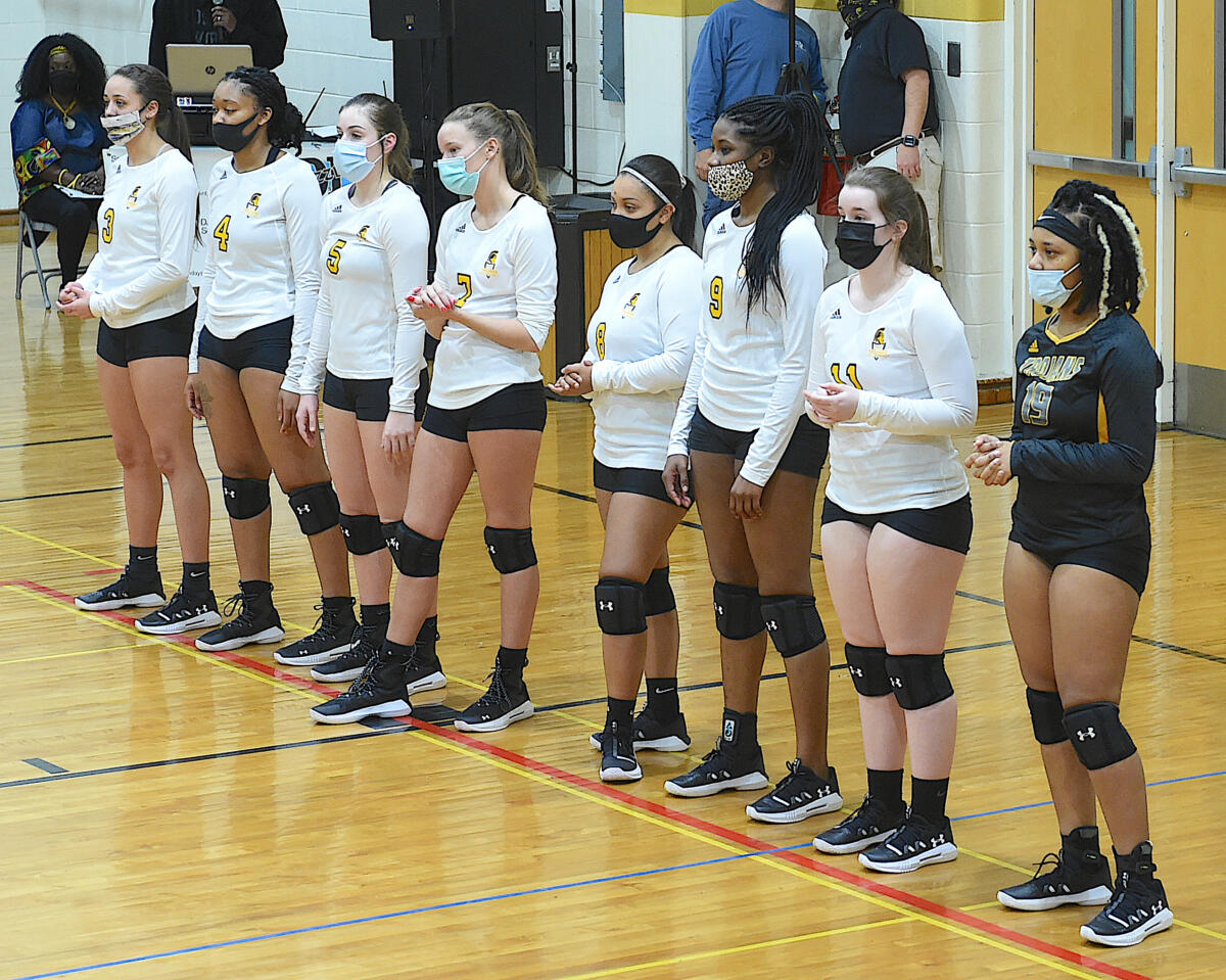 Volleyball vs Guilford Tech - Feb. 16, 2021