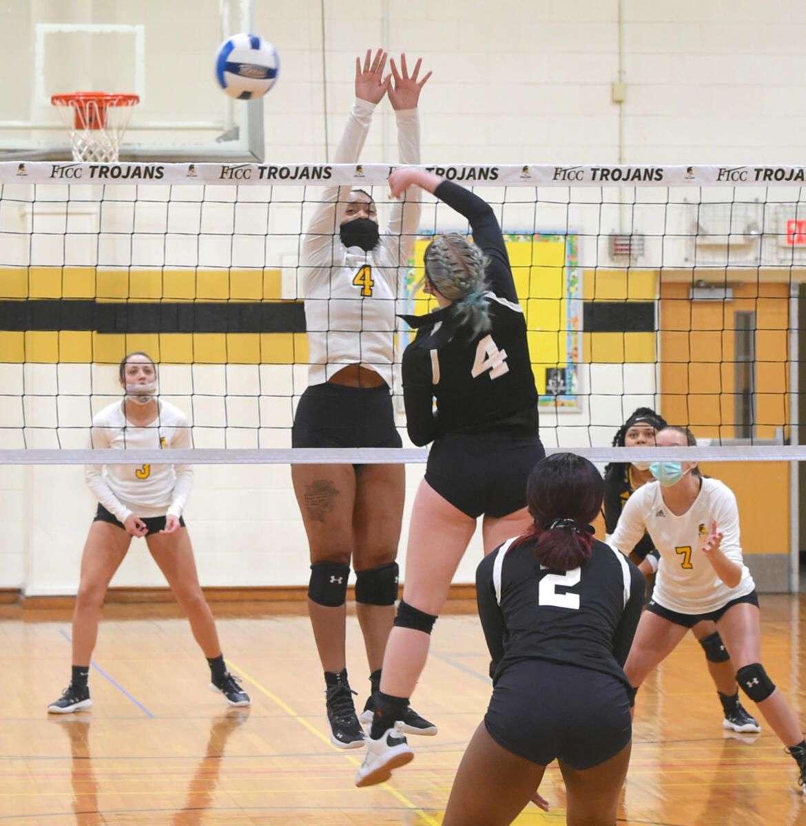 Volleyball vs Guilford Tech - Feb. 16, 2021