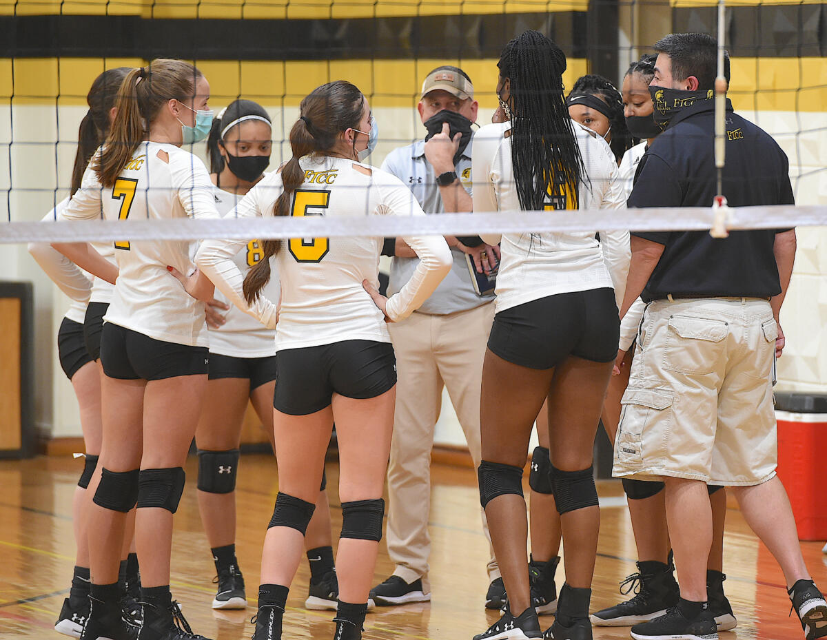 Volleyball vs Guilford Tech - Feb. 16, 2021