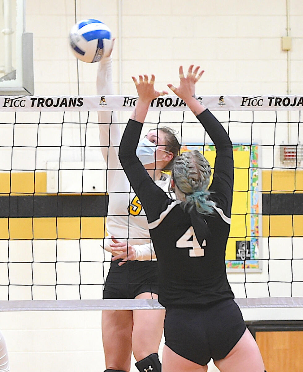 Volleyball vs Guilford Tech - Feb. 16, 2021