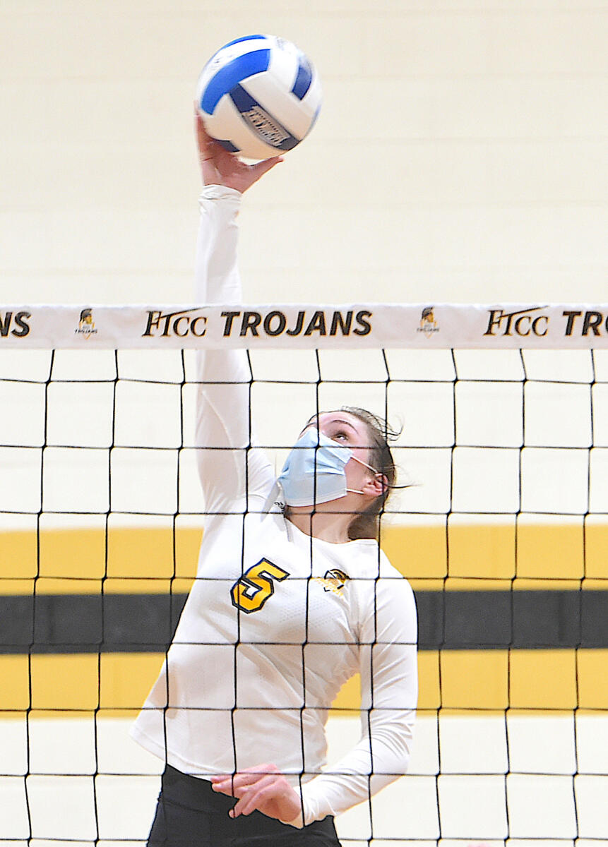 Volleyball vs Guilford Tech - Feb. 16, 2021