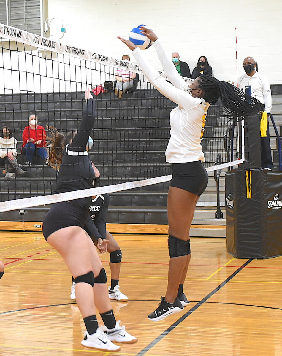 Volleyball vs Guilford Tech - Feb. 16, 2021