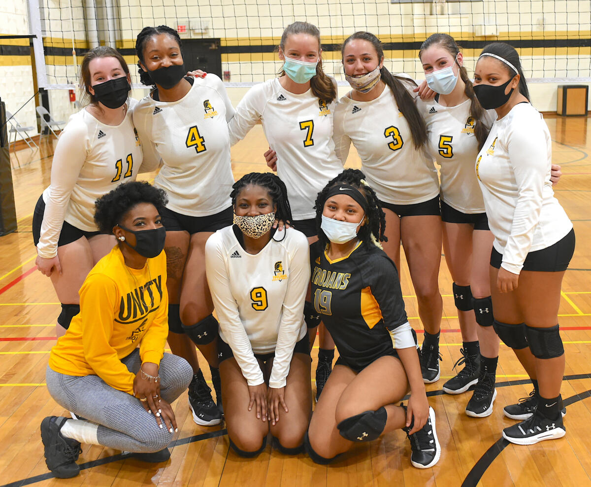 Volleyball vs Guilford Tech - Feb. 16, 2021