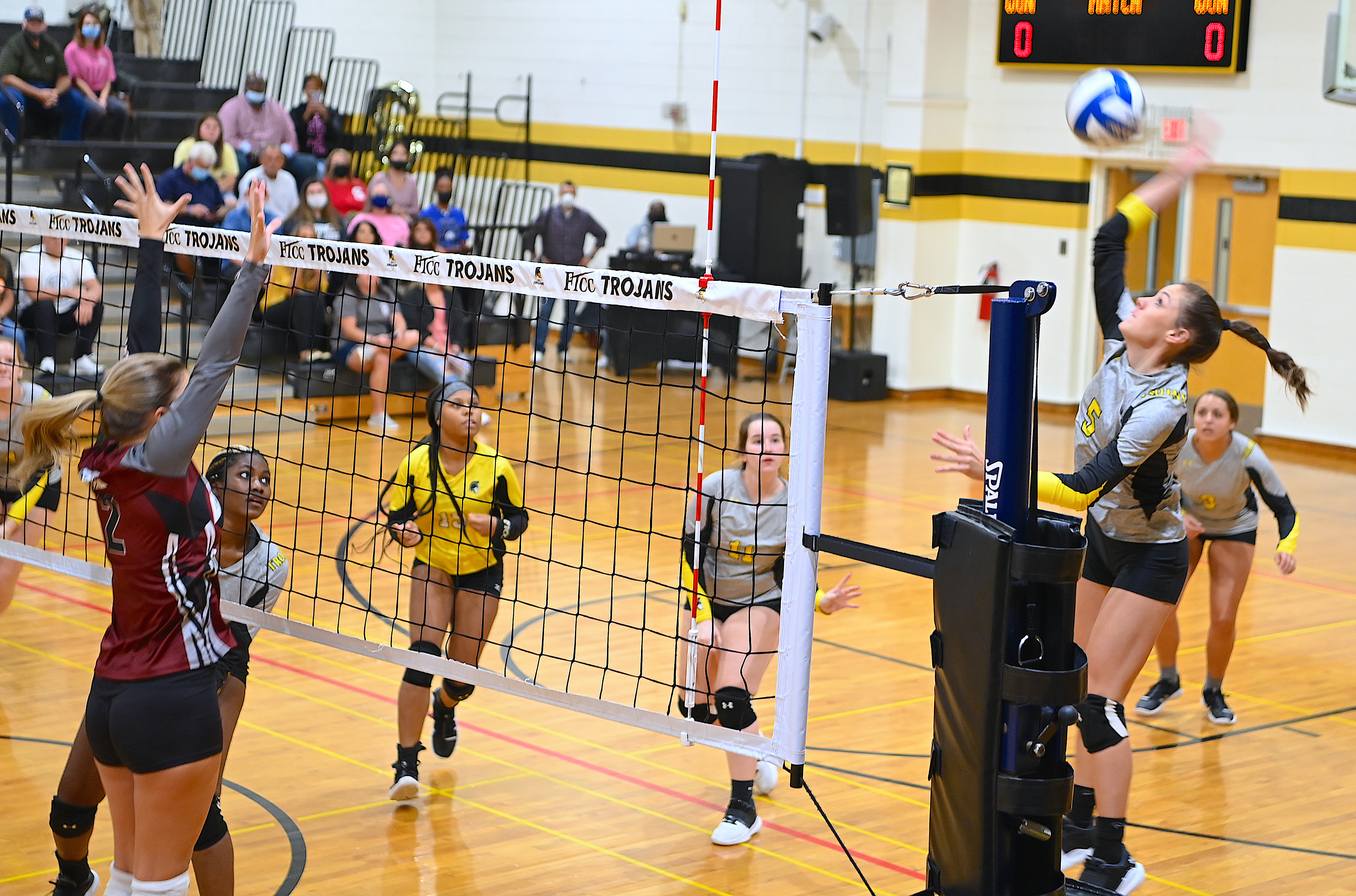 FTCC Volleyball vs USC Union - Oct. 22, 2021