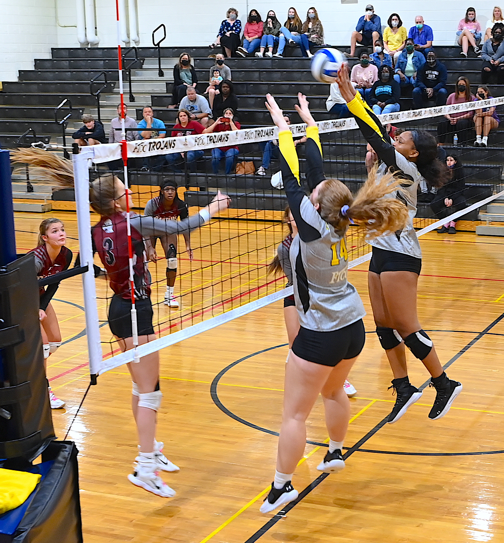FTCC Volleyball vs USC Union - Oct. 22, 2021