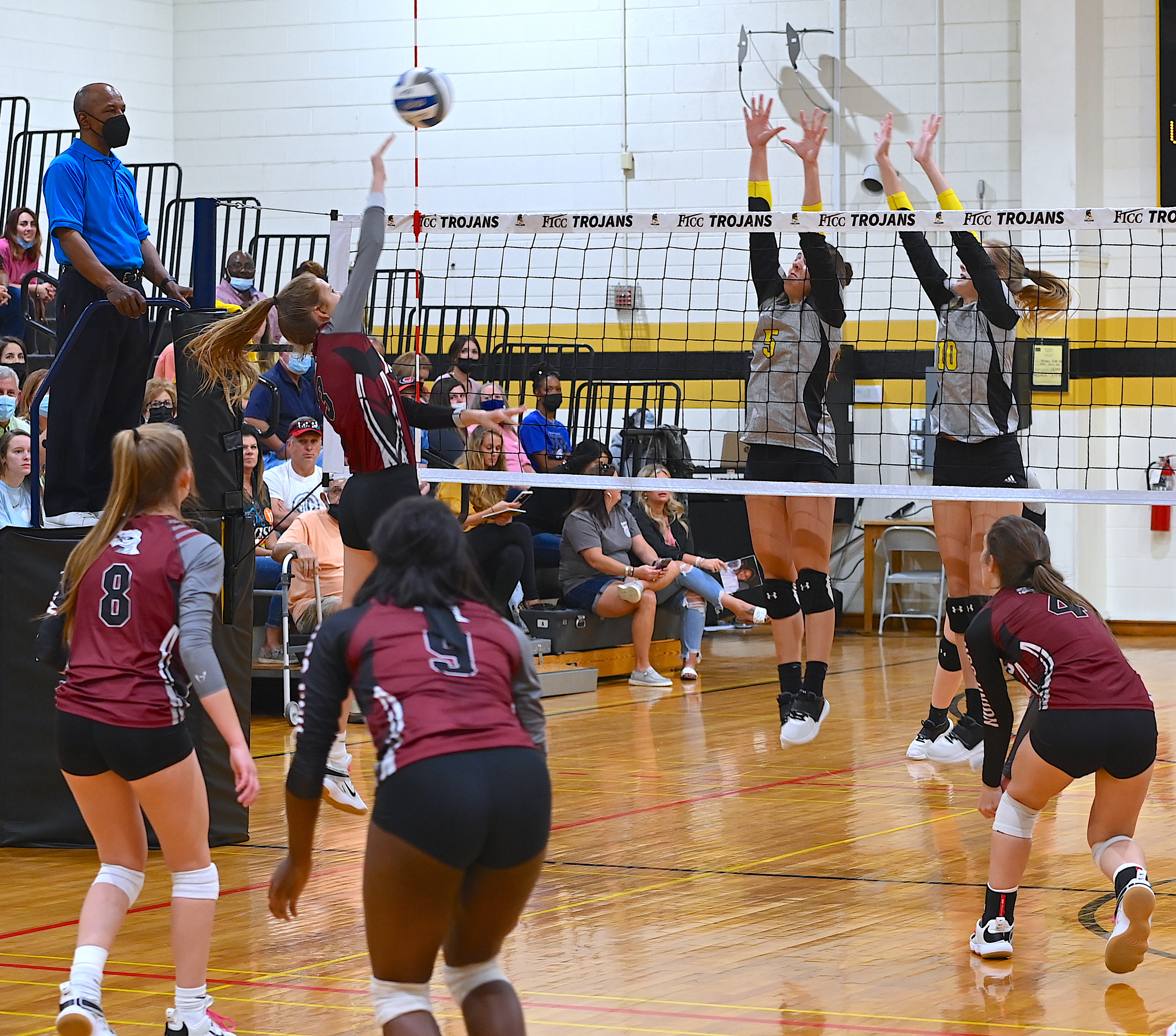 FTCC Volleyball vs USC Union - Oct. 22, 2021