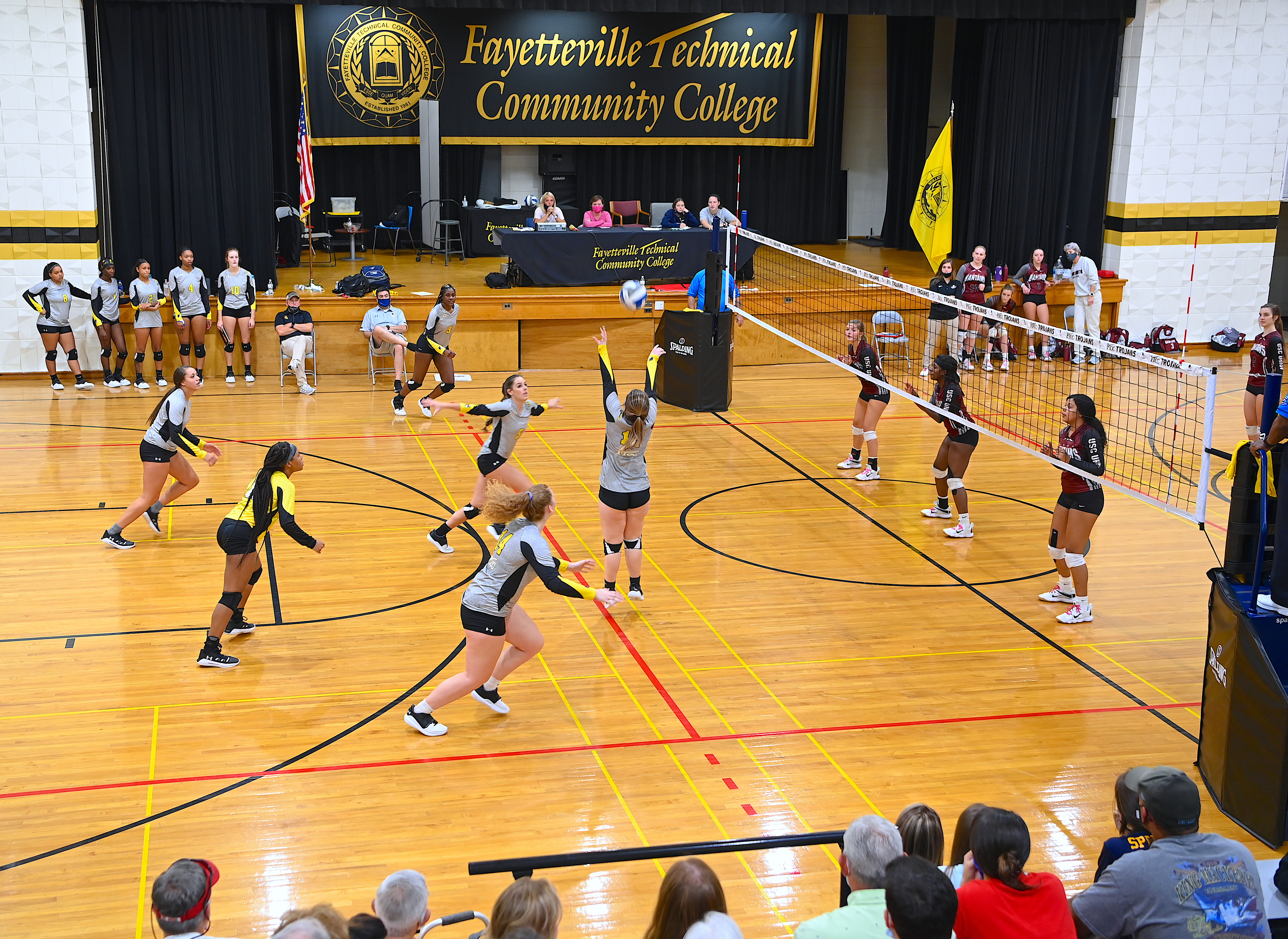 FTCC Volleyball vs USC Union - Oct. 22, 2021