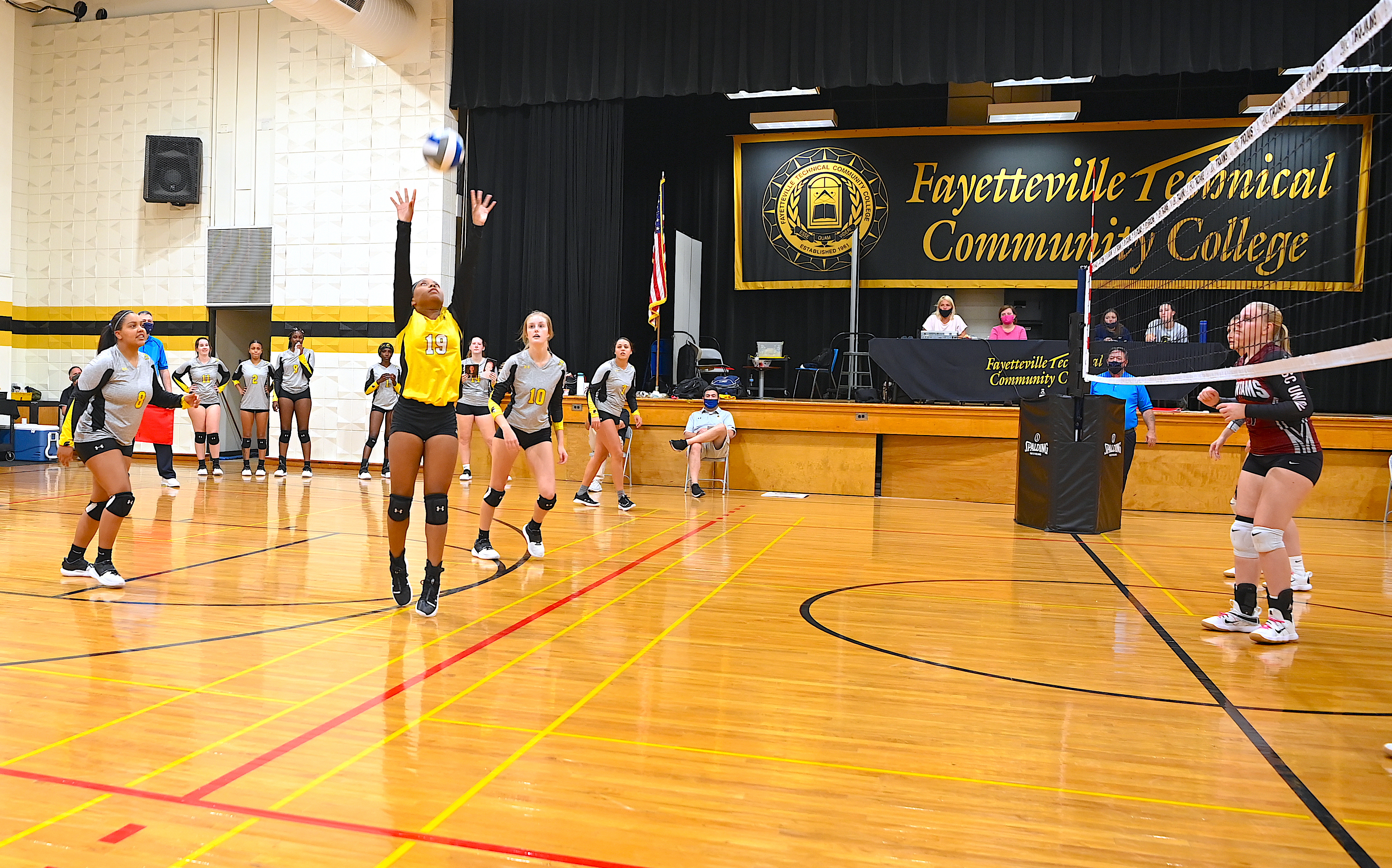 FTCC Volleyball vs USC Union - Oct. 22, 2021