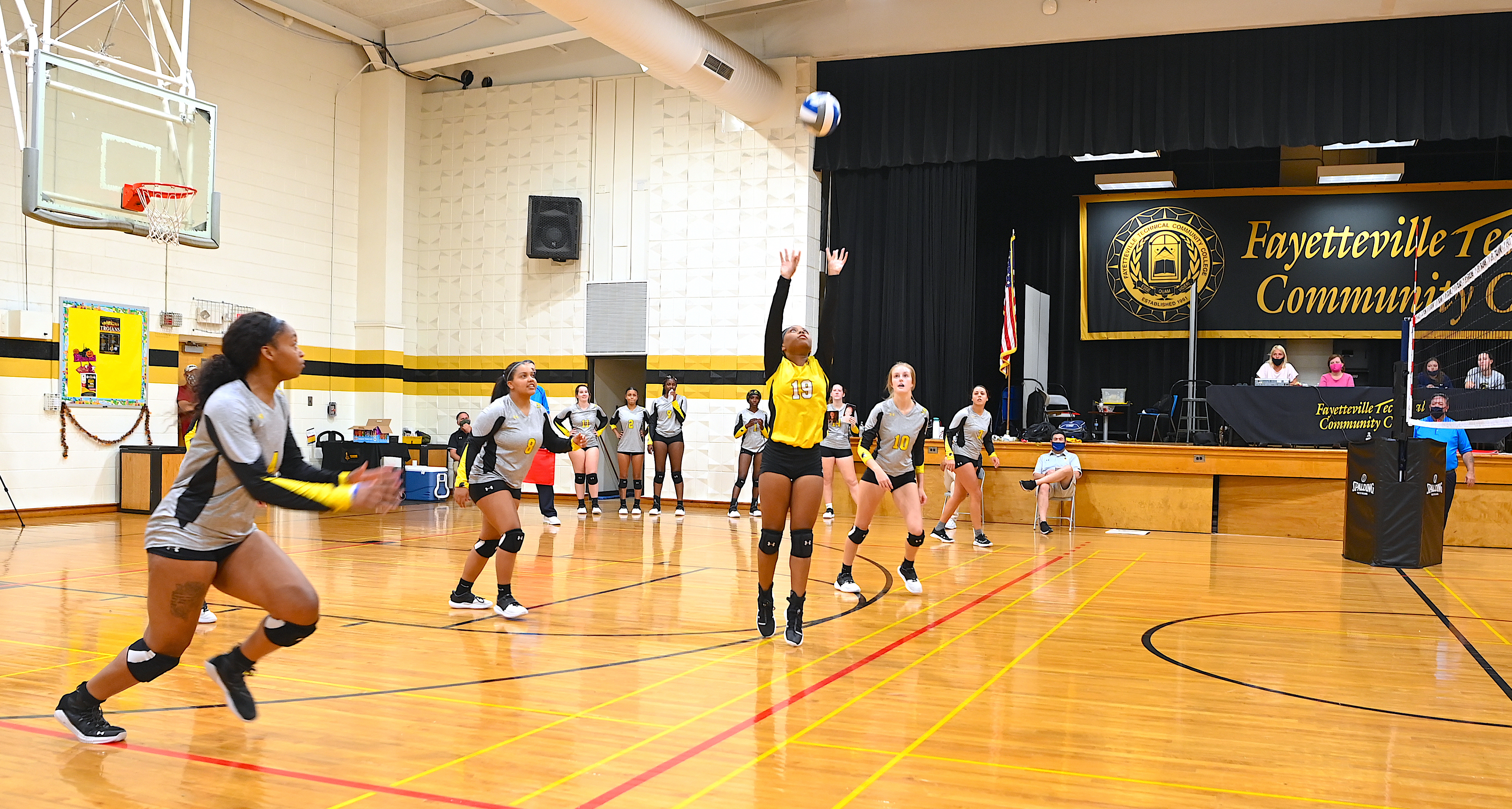 FTCC Volleyball vs USC Union - Oct. 22, 2021