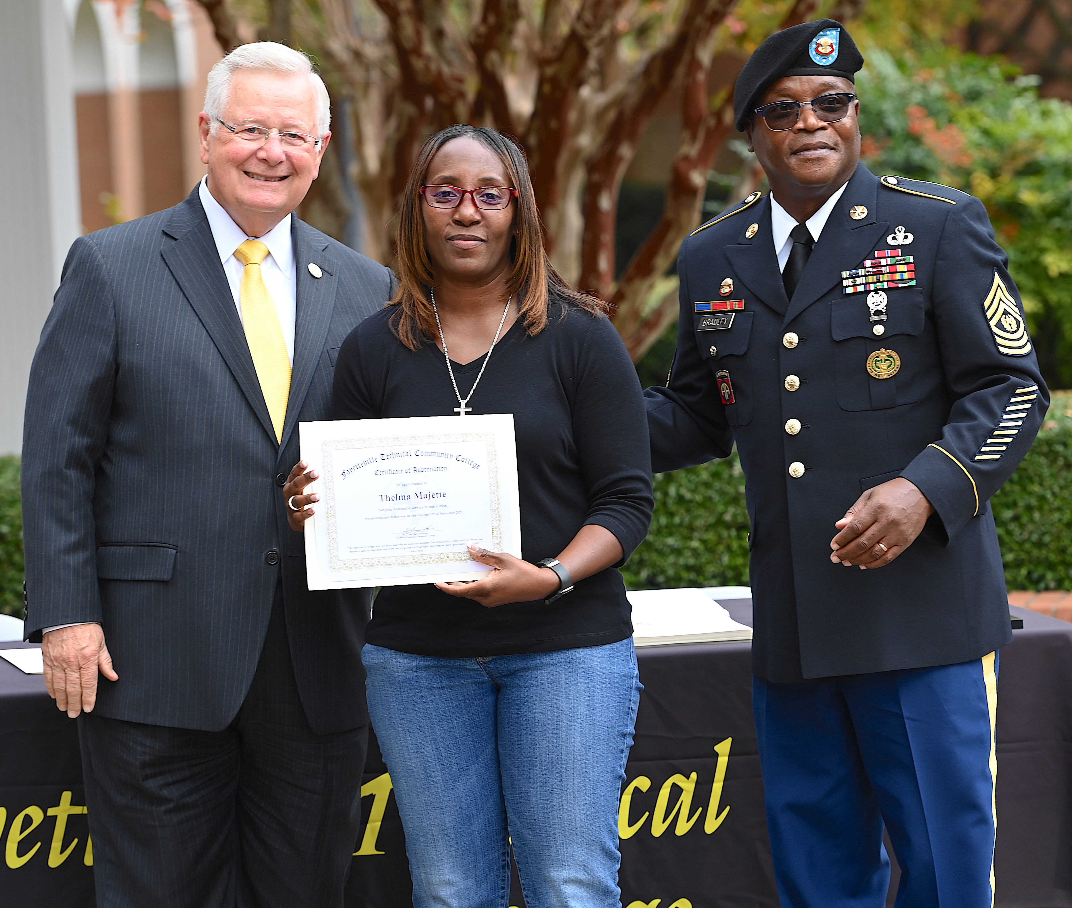 FTCC Veterans Day Observance - Nov. 11, 2021