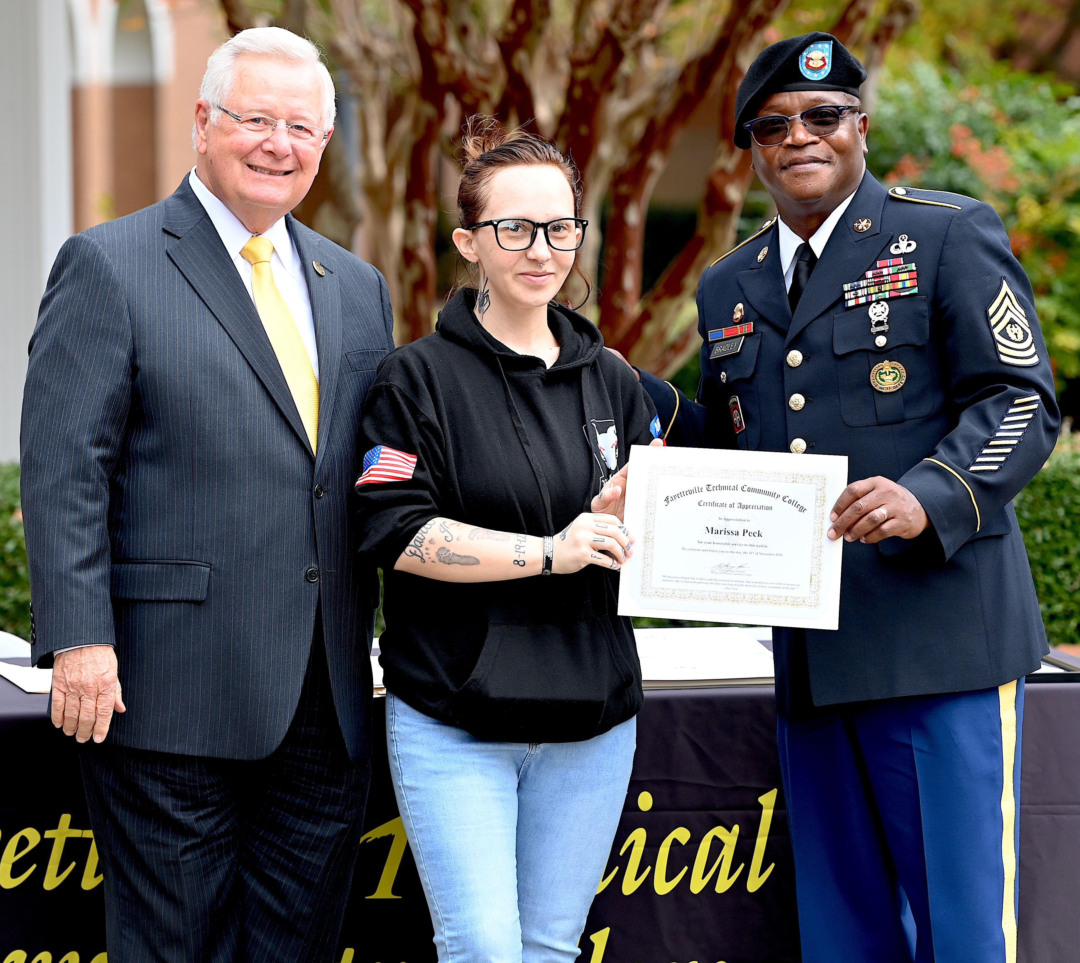 FTCC Veterans Day Observance - Nov. 11, 2021