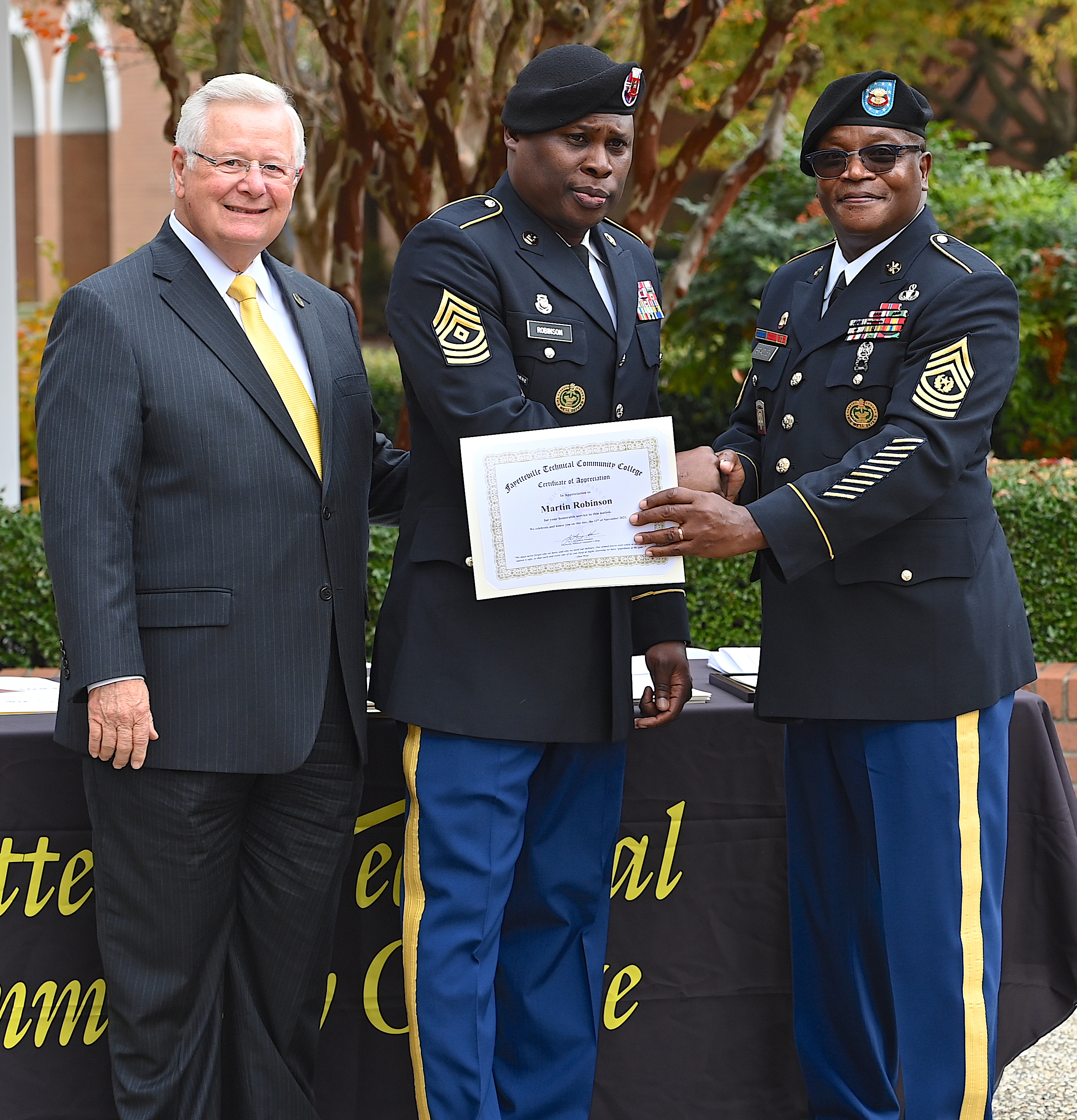 FTCC Veterans Day Observance - Nov. 11, 2021