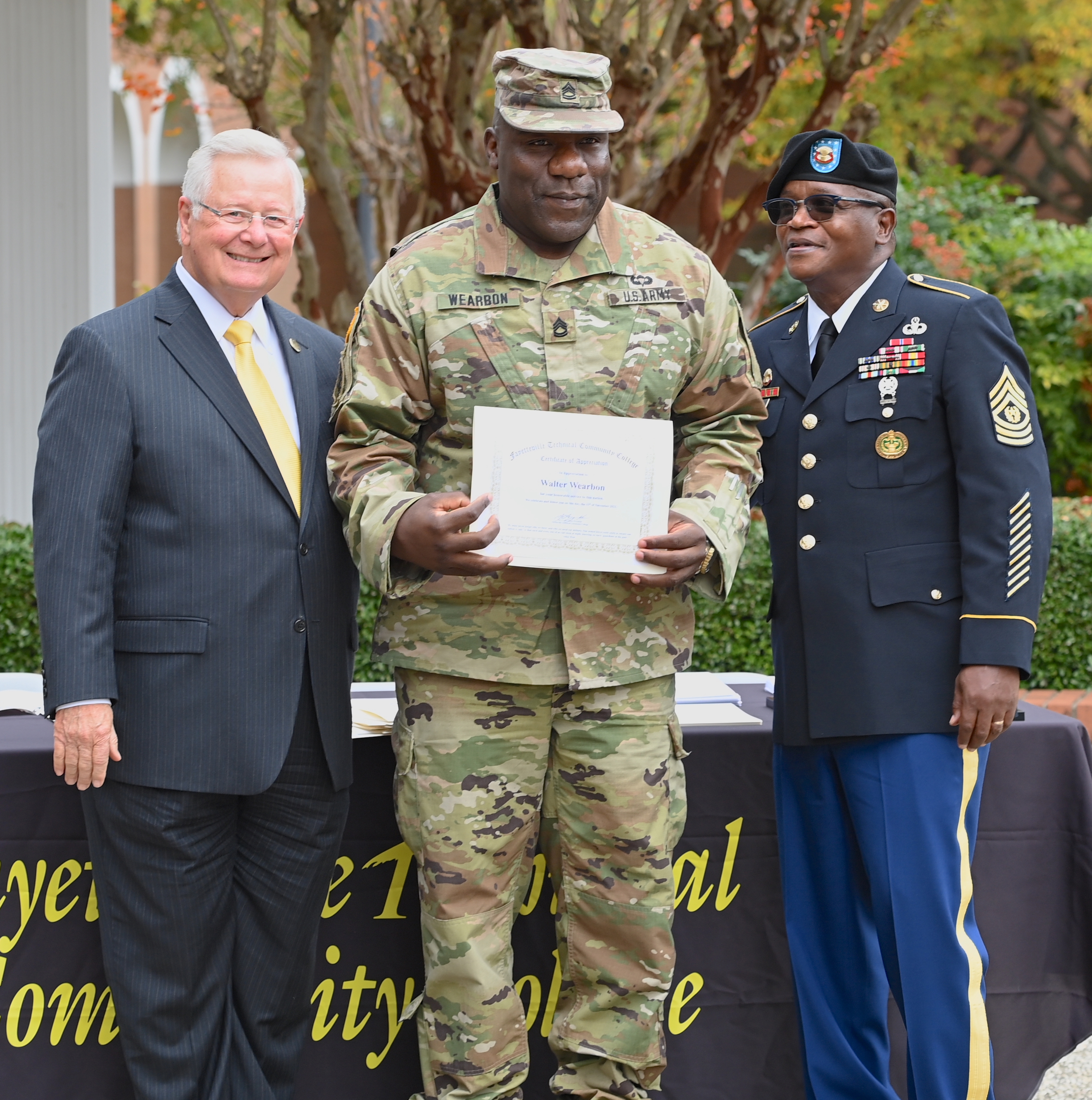 FTCC Veterans Day Observance - Nov. 11, 2021