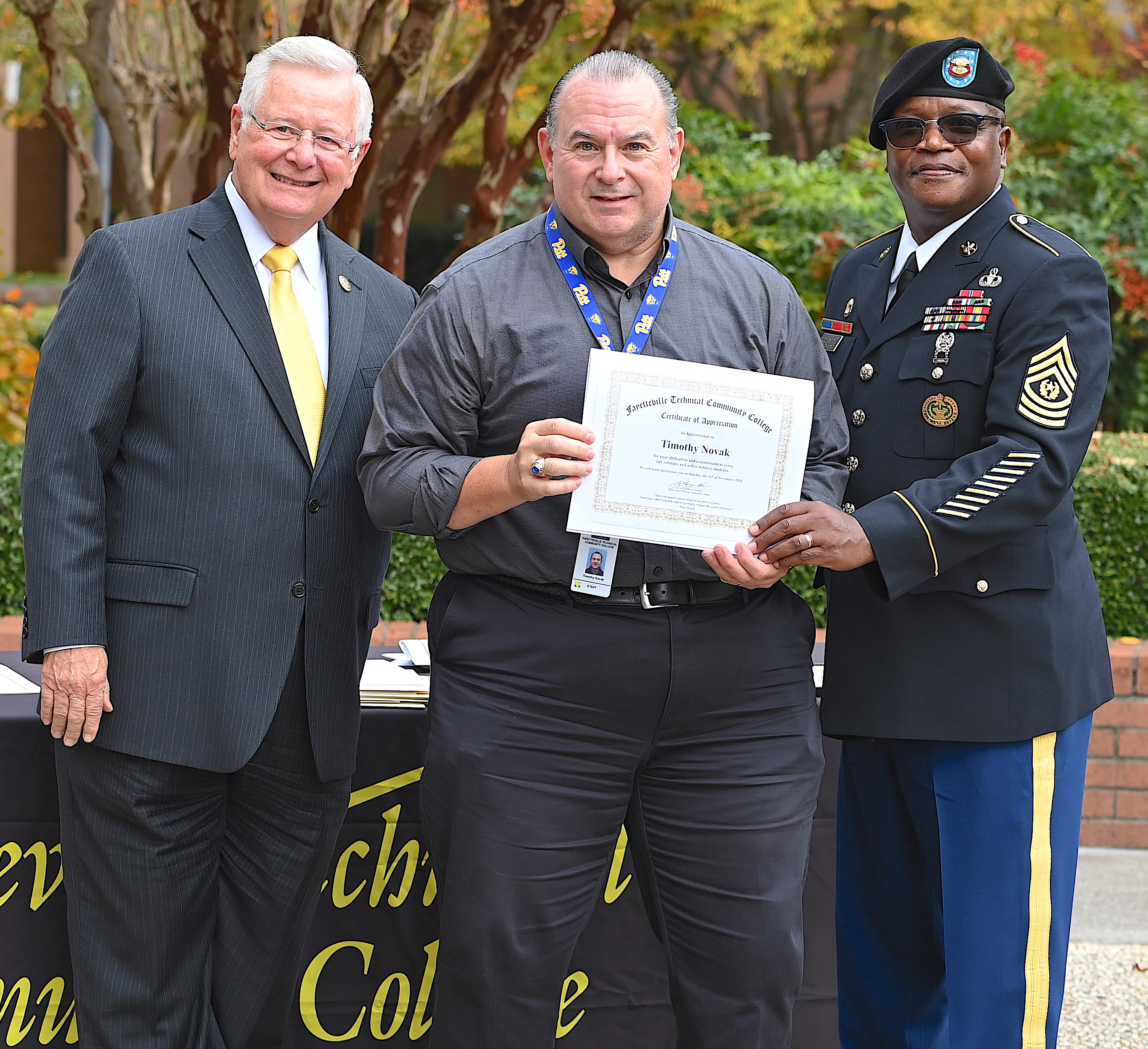 FTCC Veterans Day Observance - Nov. 11, 2021