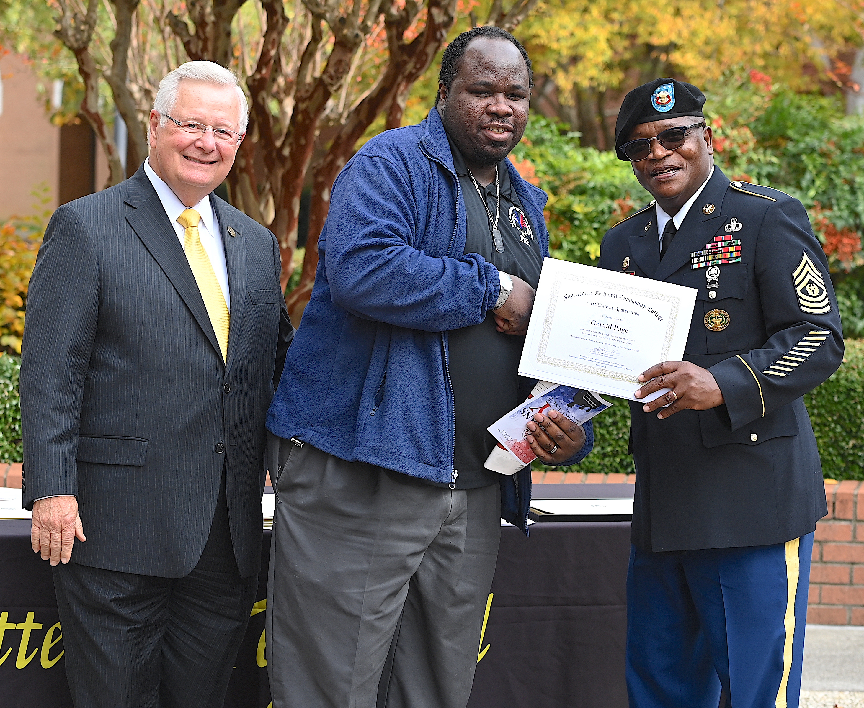 FTCC Veterans Day Observance - Nov. 11, 2021