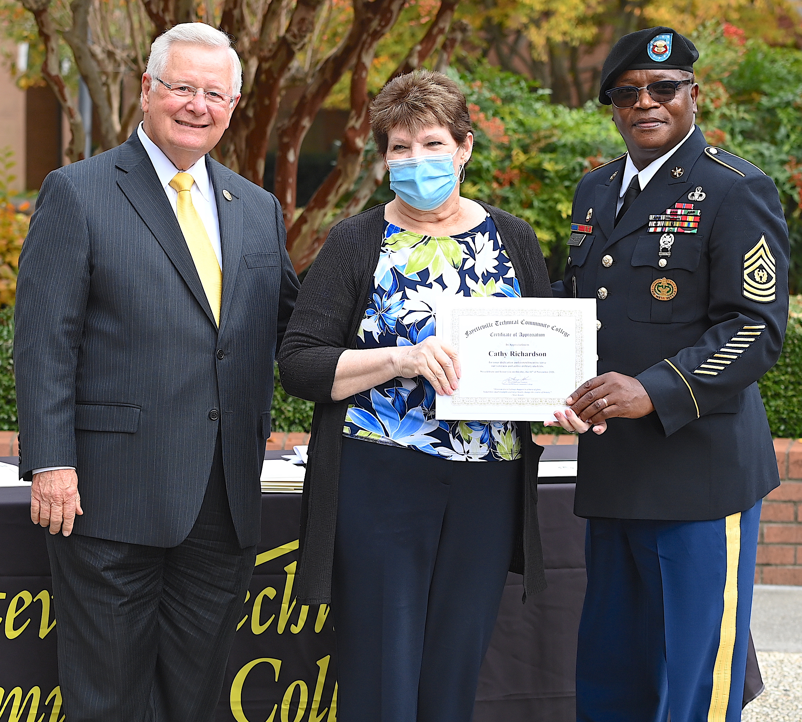 FTCC Veterans Day Observance - Nov. 11, 2021