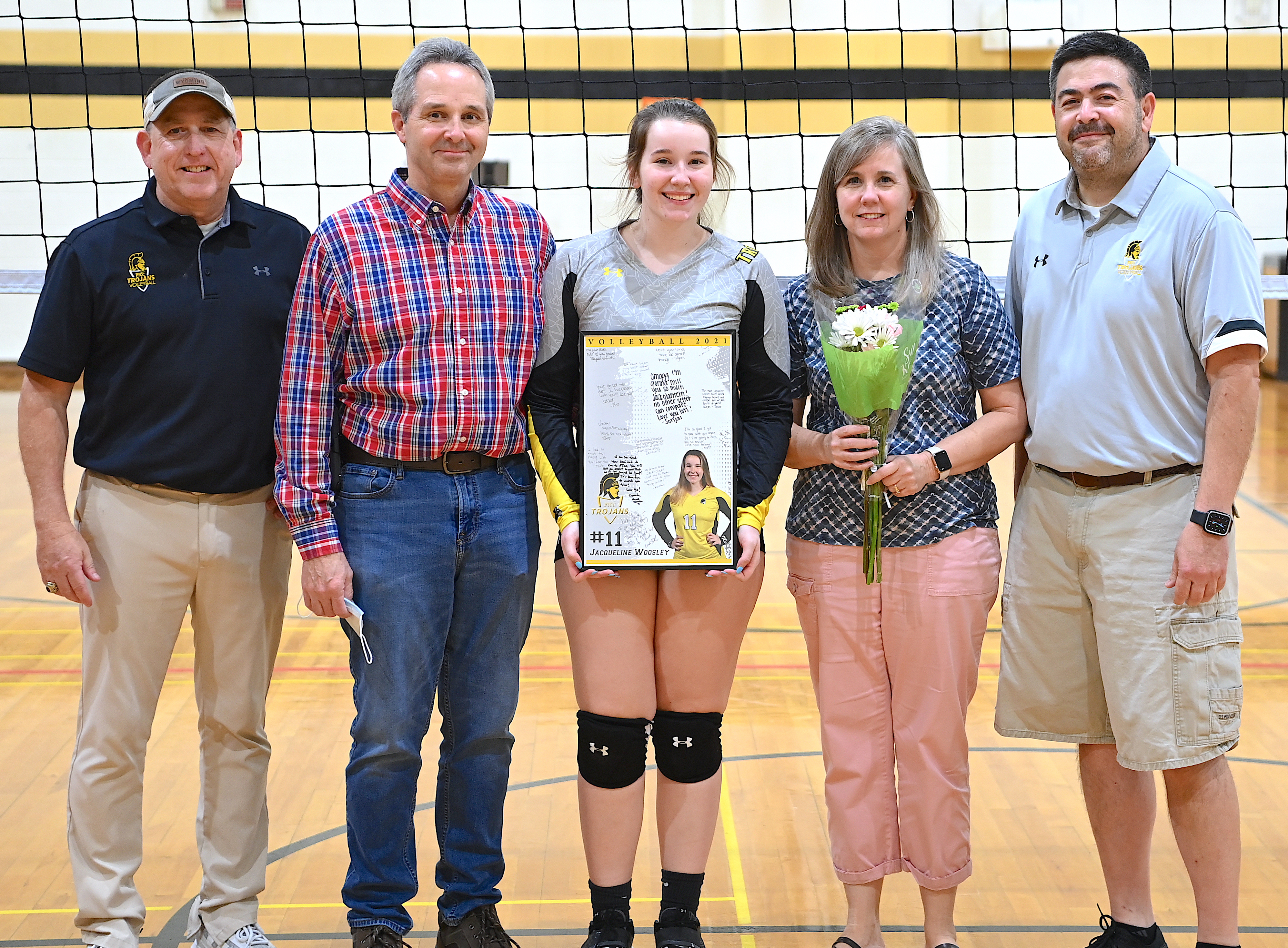 Volleyball Sophomore Night - Oct. 22, 2021