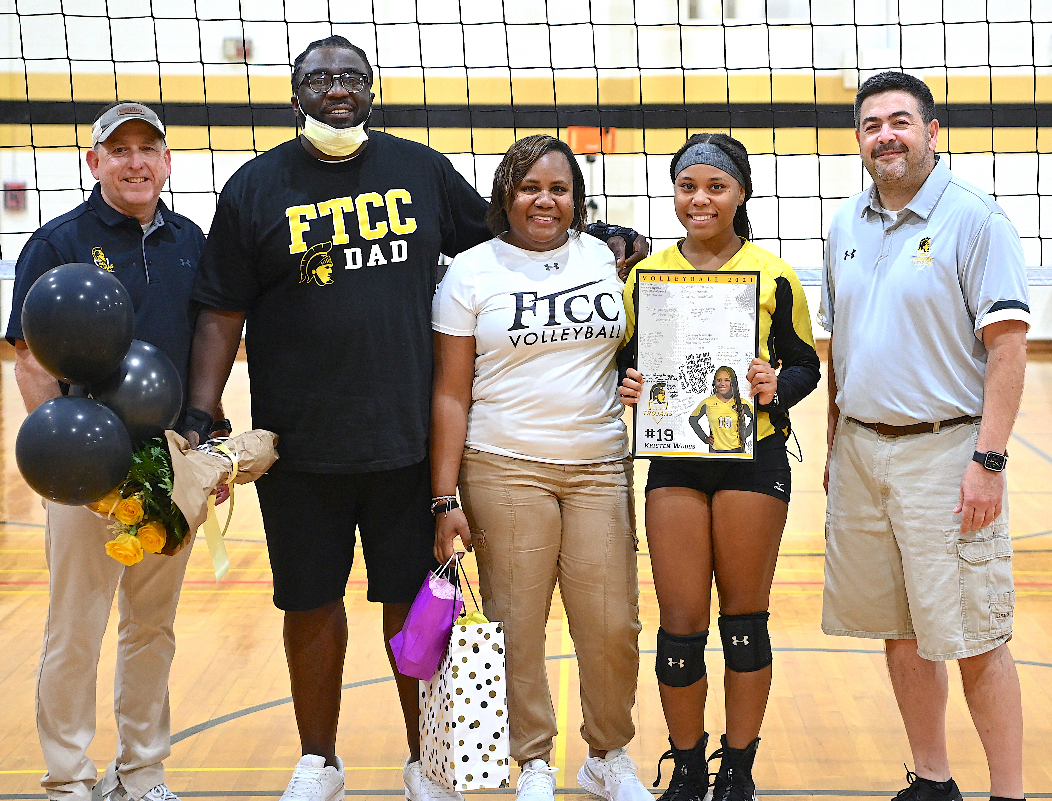 Volleyball Sophomore Night - Oct. 22, 2021