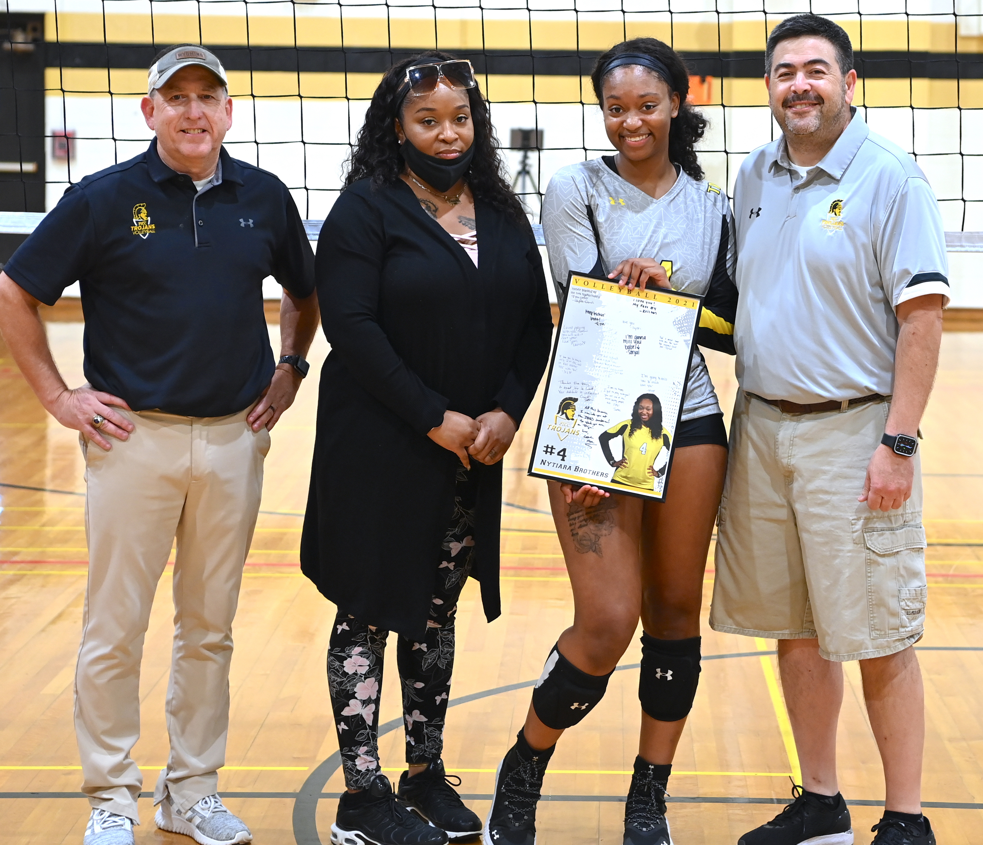 Volleyball Sophomore Night - Oct. 22, 2021