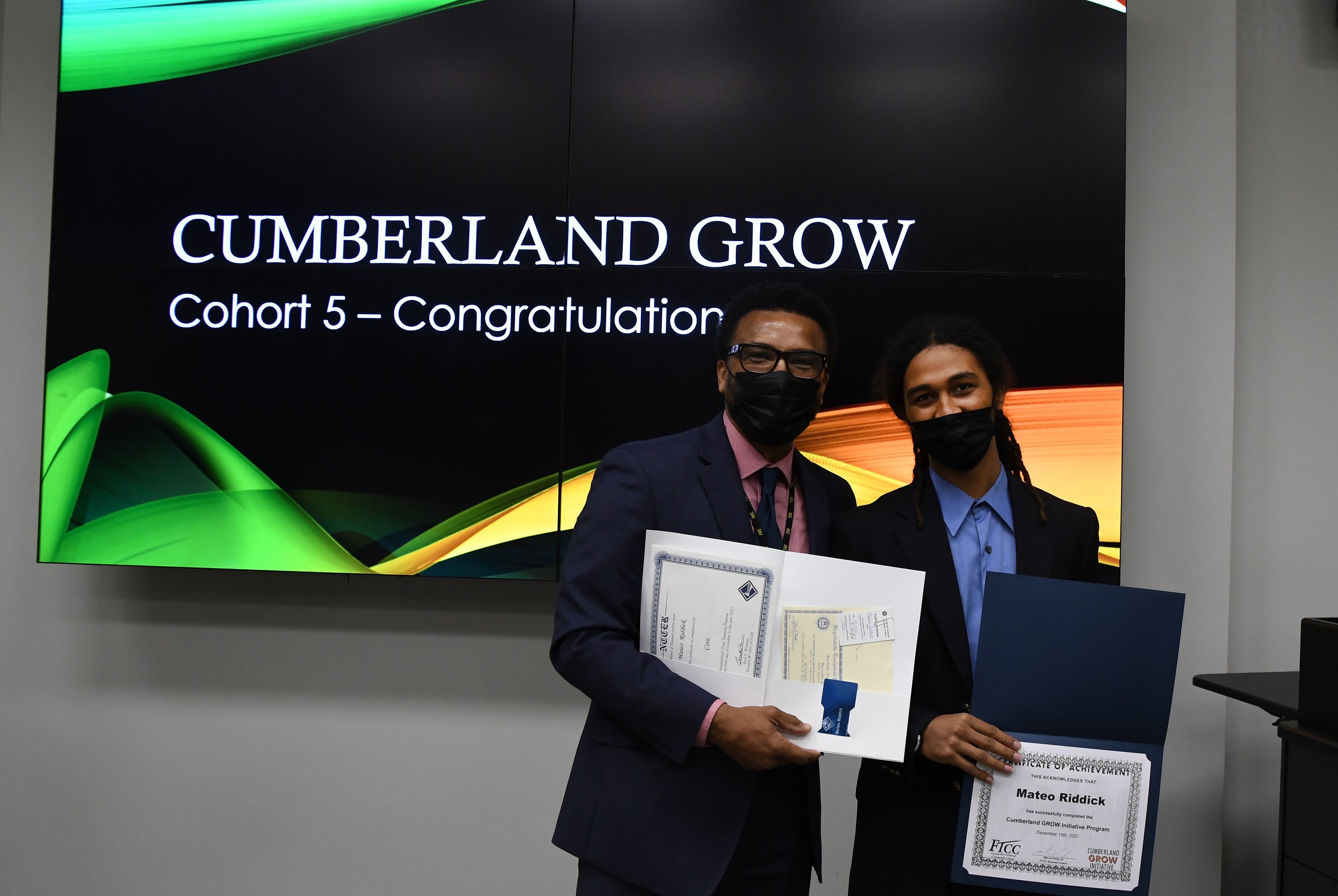 Cumberland GROW Cohort 5 Ceremony - Dec. 15, 2021