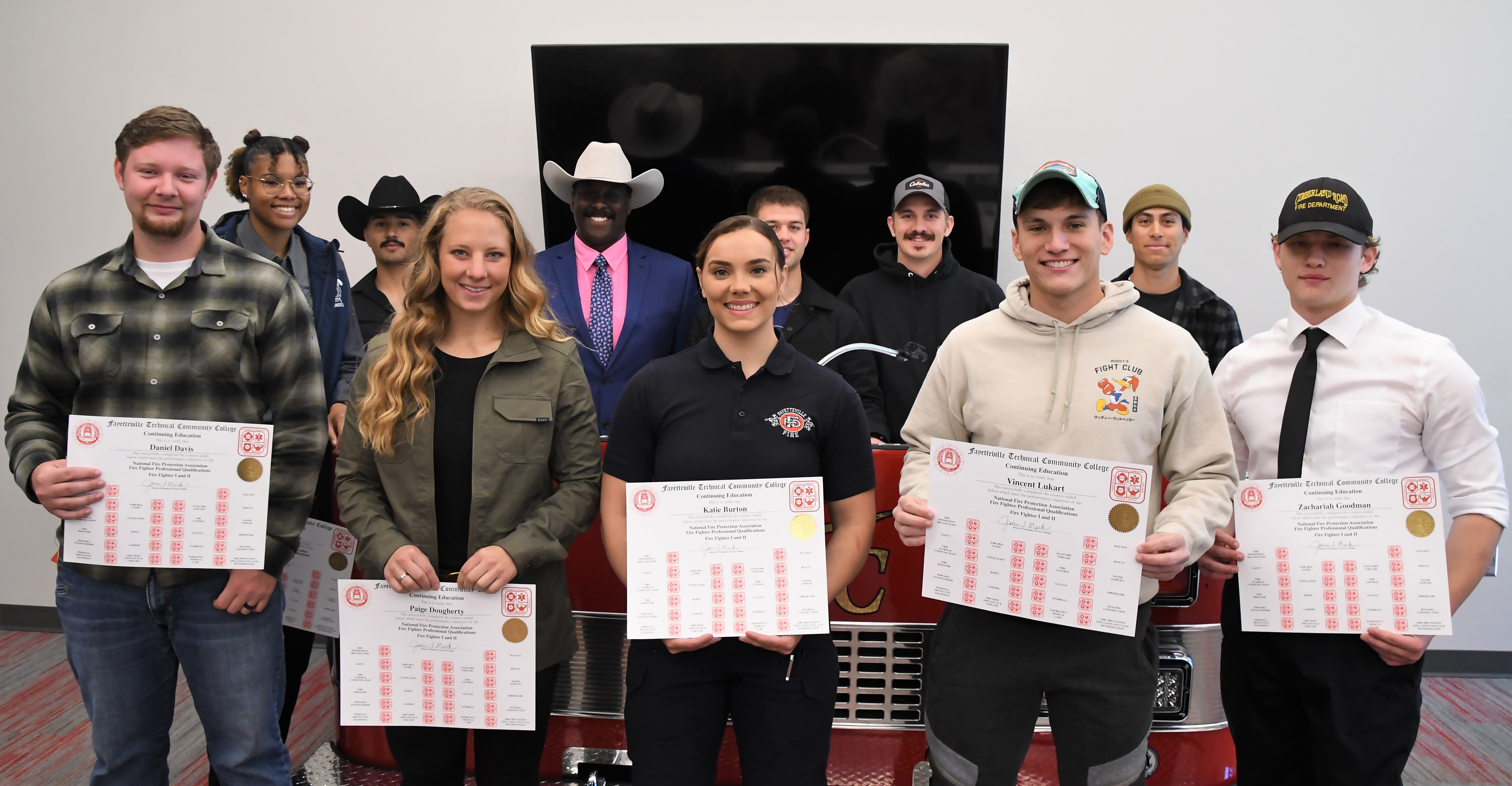 FTCC Fire Training Graduation March 2024