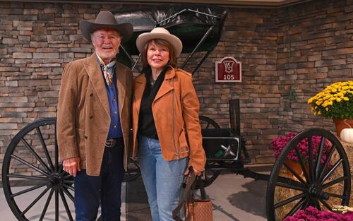 Couple Photo Next To Carriage 1