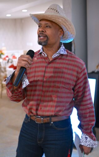 Dr. Sonny Kelly Speaking At Blue Grass Event 2