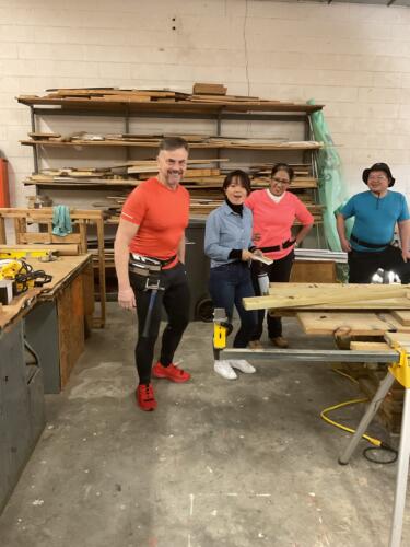 HOPE students at work