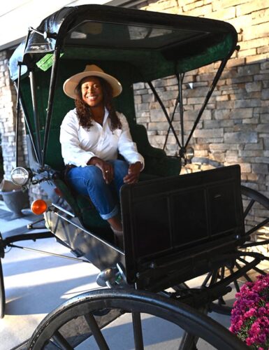 Solo Photo Next To Carriage 2