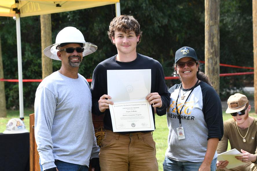 FTCC Lineworker Course Graduation - October 2024