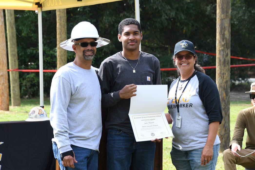 FTCC Lineworker Course Graduation - October 2024