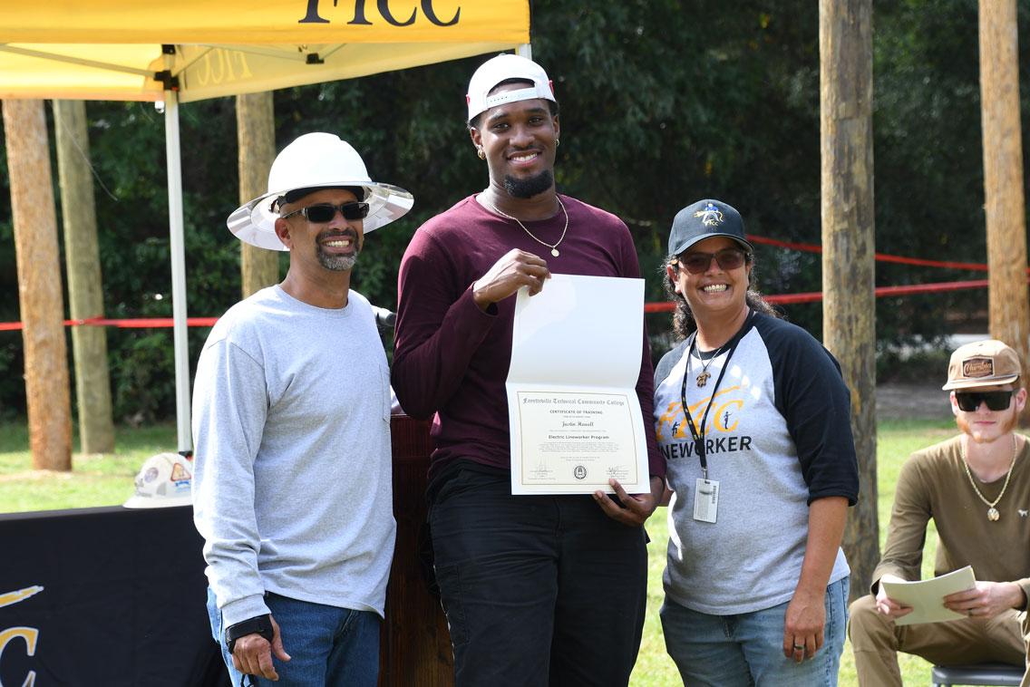 FTCC Lineworker Course Graduation - October 2024