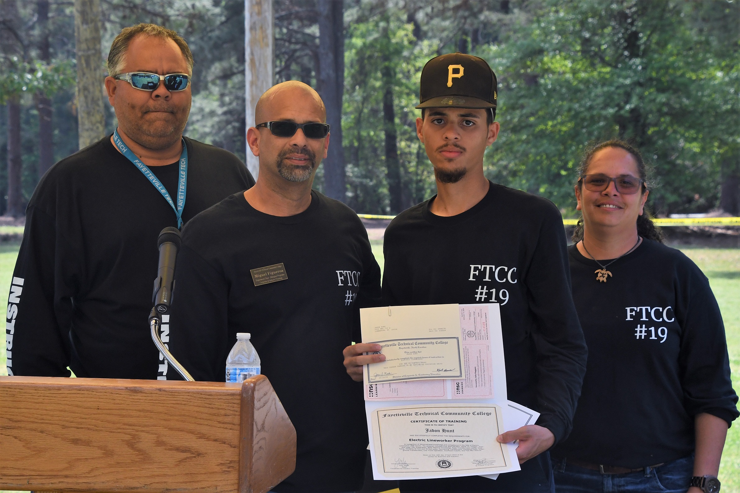 FTCC Basic Lineworker Graduation 2024