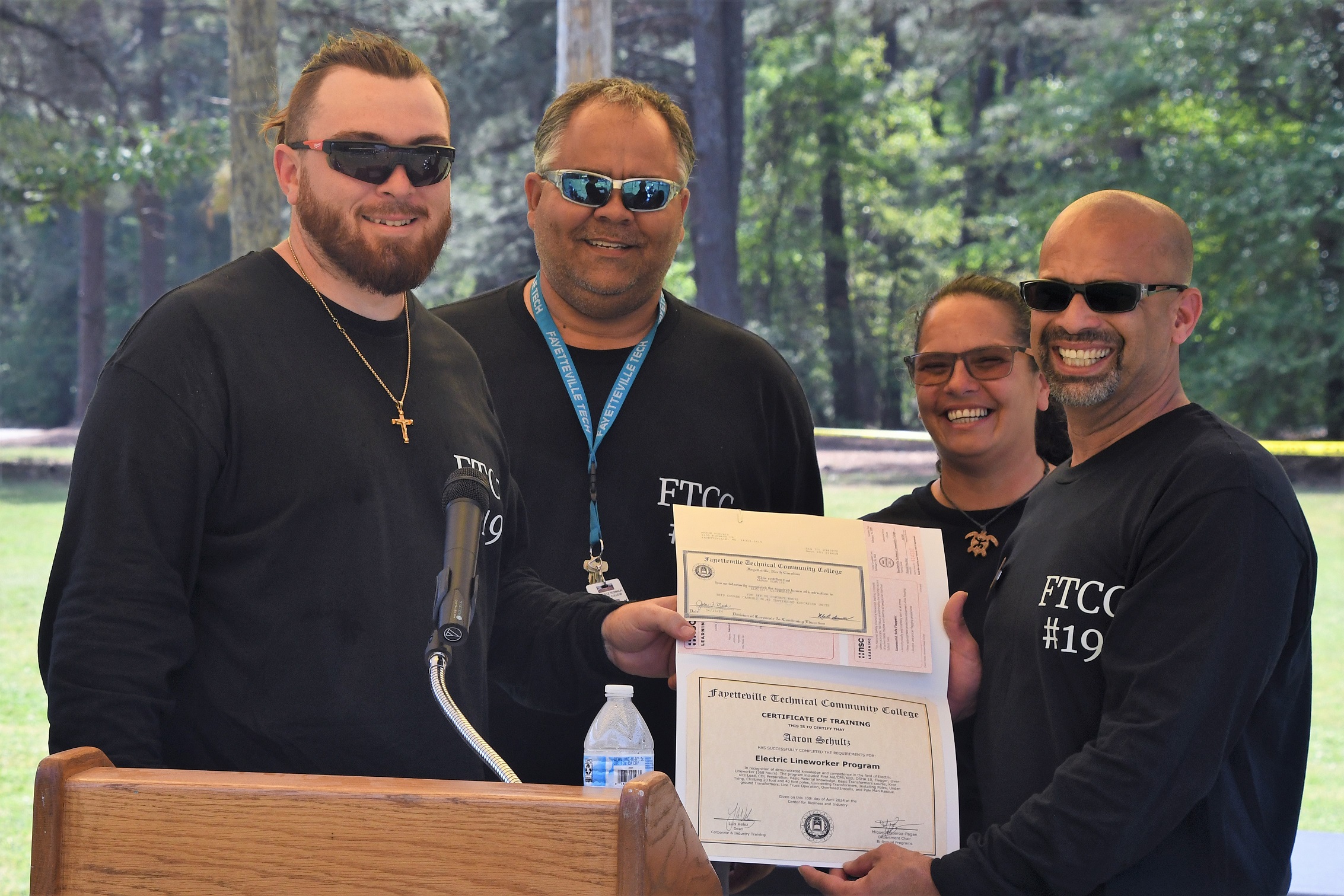 FTCC Basic Lineworker Graduation 2024