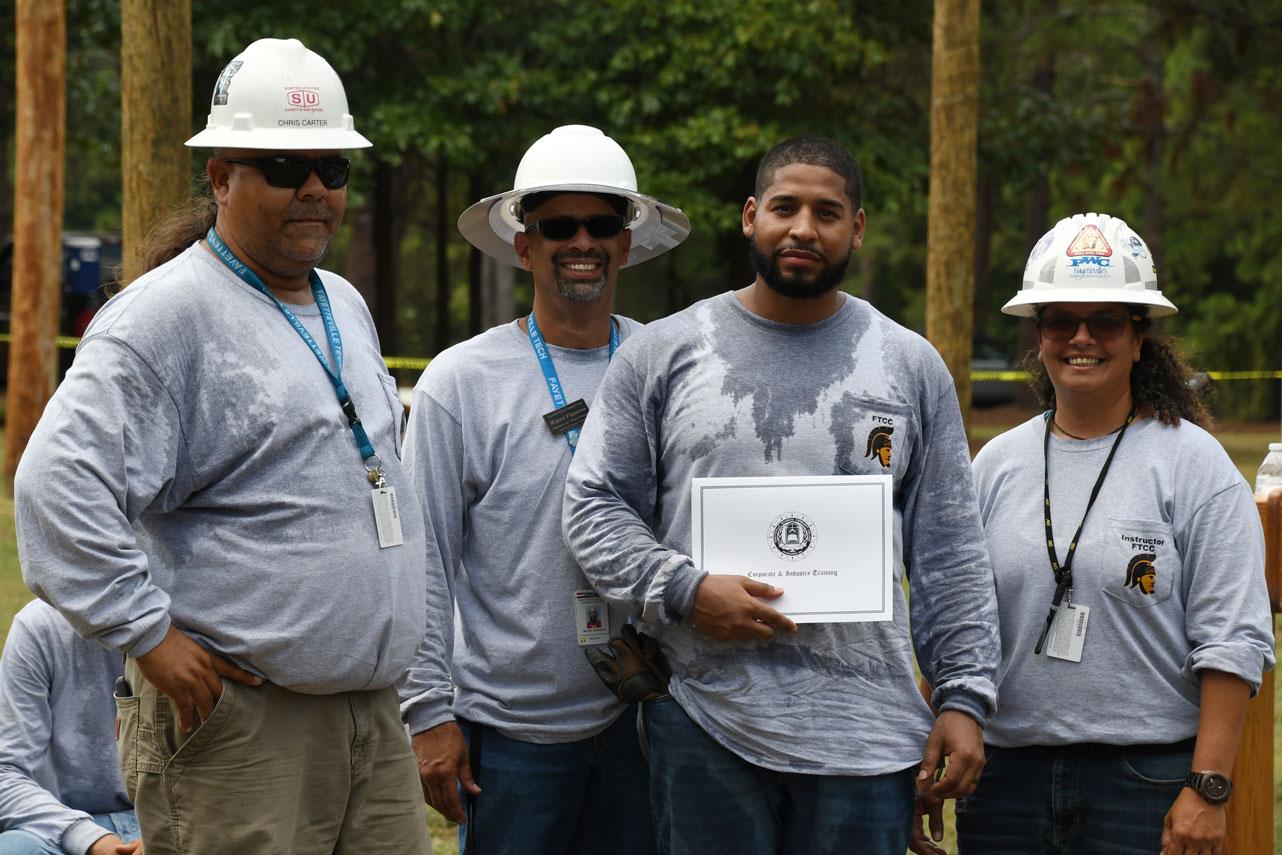 Electric Lineworker Graduation July 2024