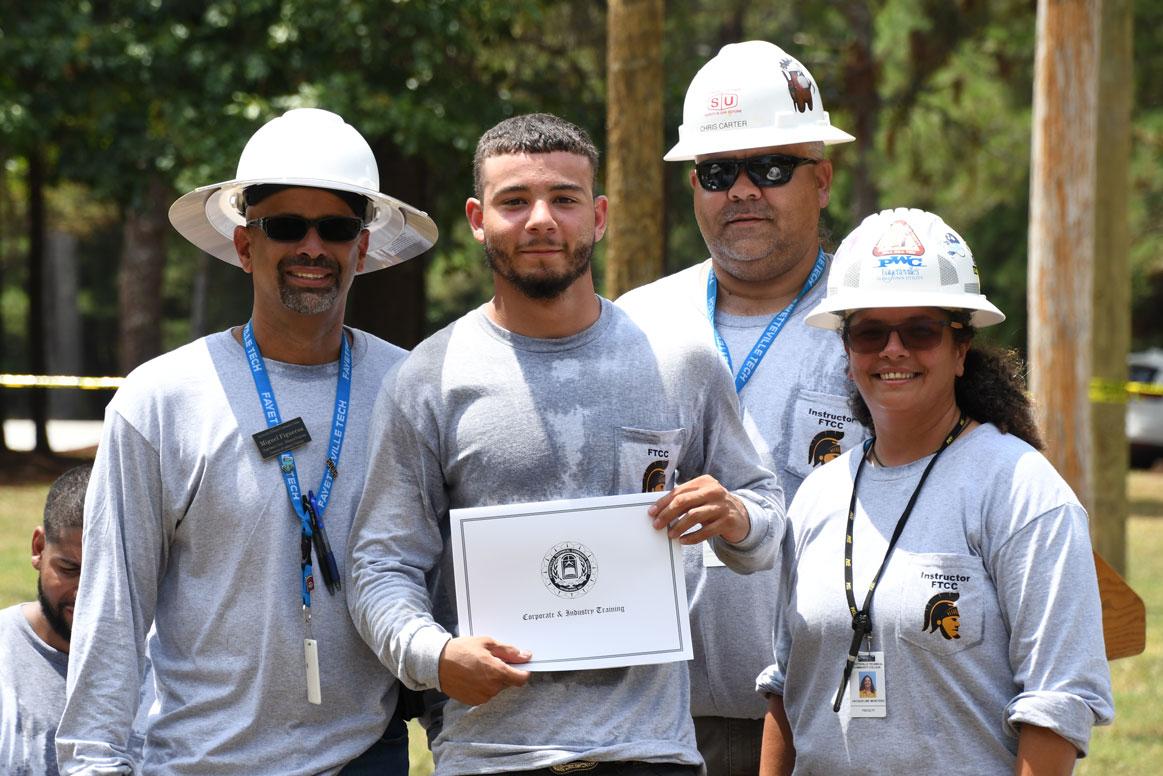 Electric Lineworker Graduation July 2024