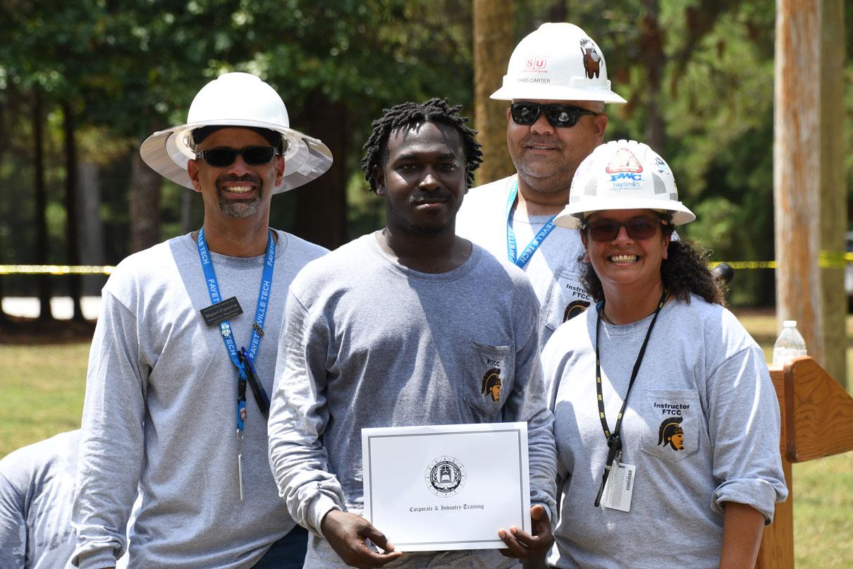 Electric Lineworker Graduation July 2024