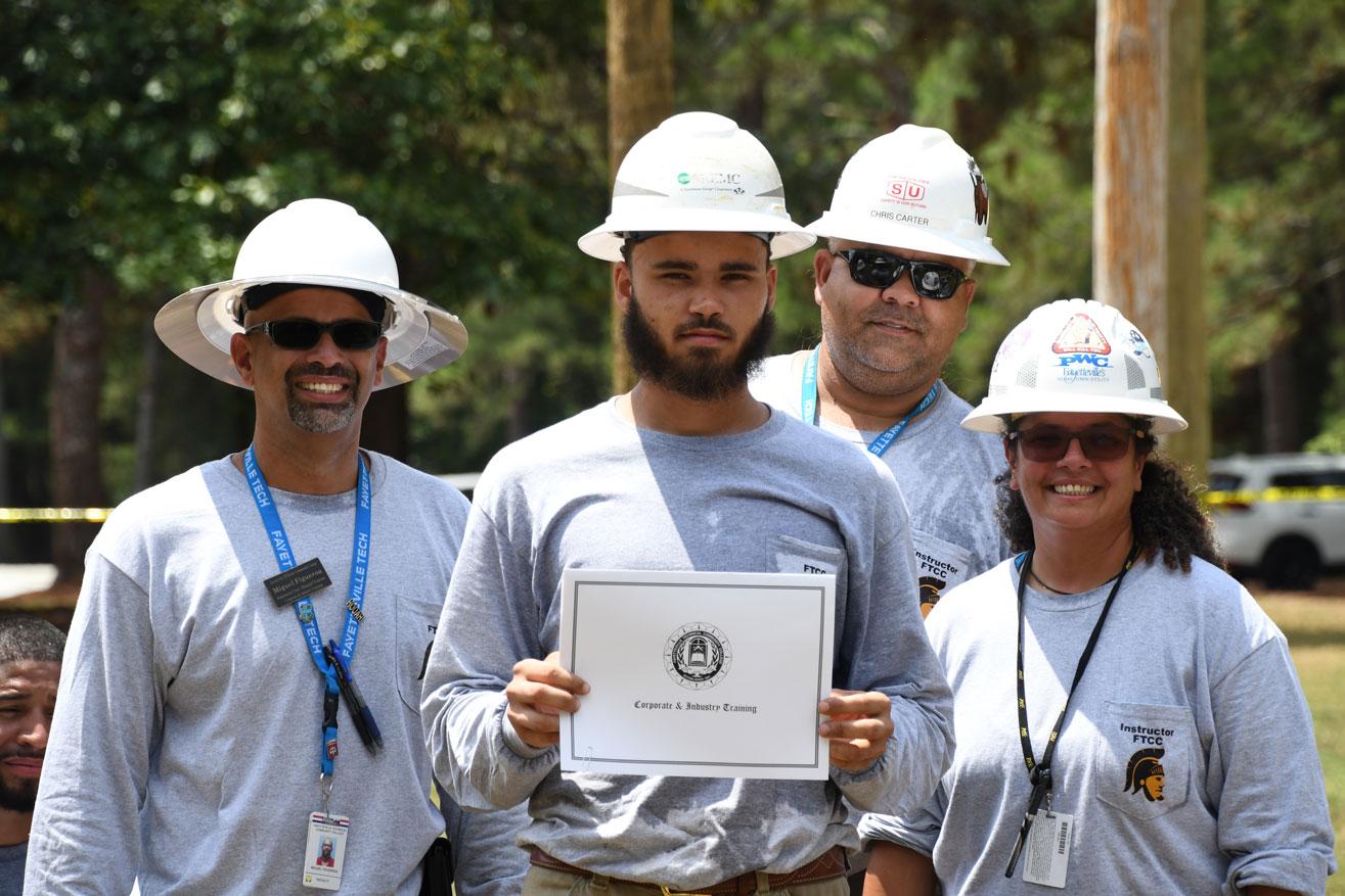 Electric Lineworker Graduation July 2024