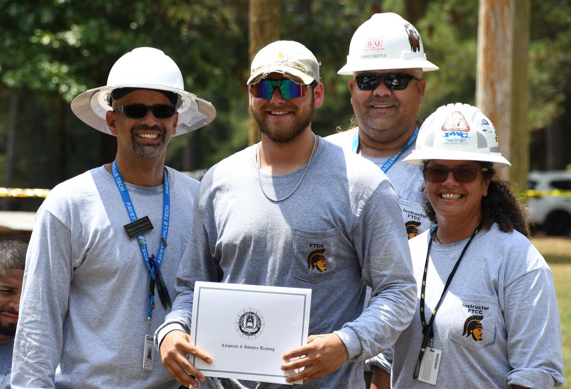 Electric Lineworker Graduation July 2024