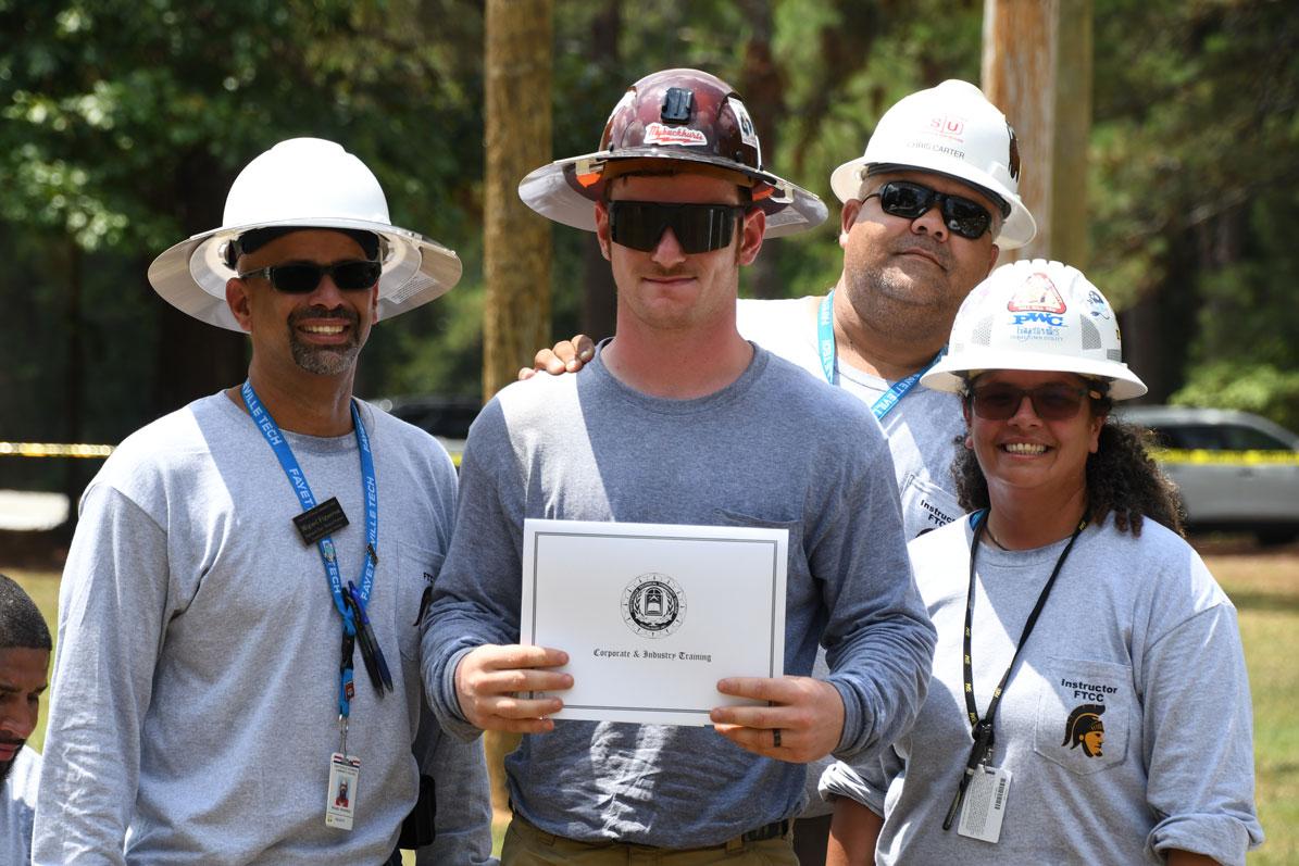 Electric Lineworker Graduation July 2024