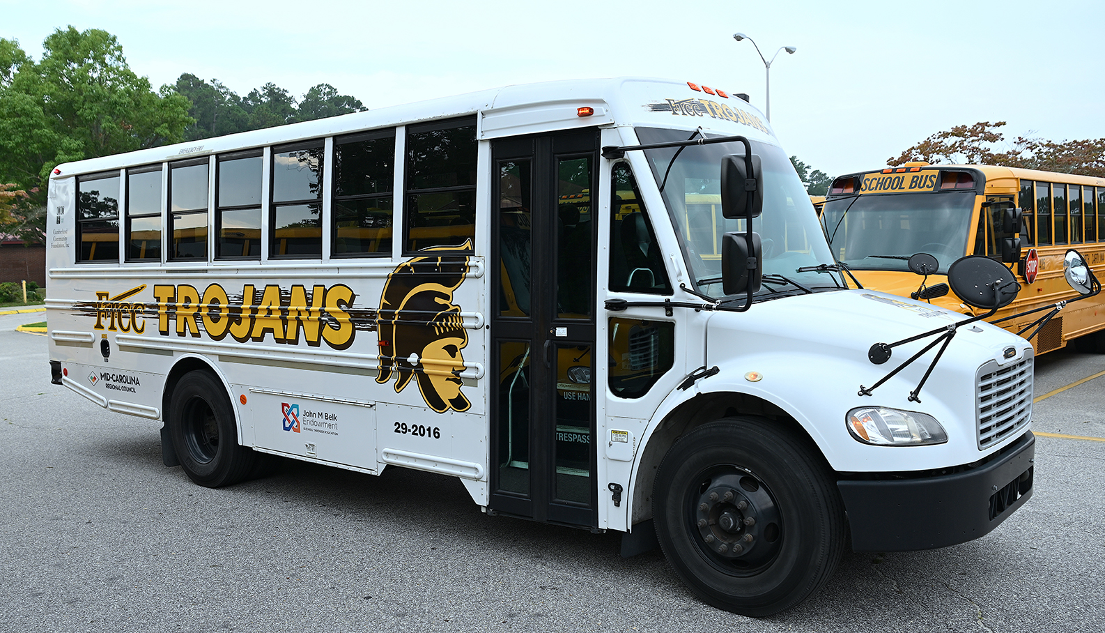 FTCC makes donation to Luther "Nick" Jeralds Middle School